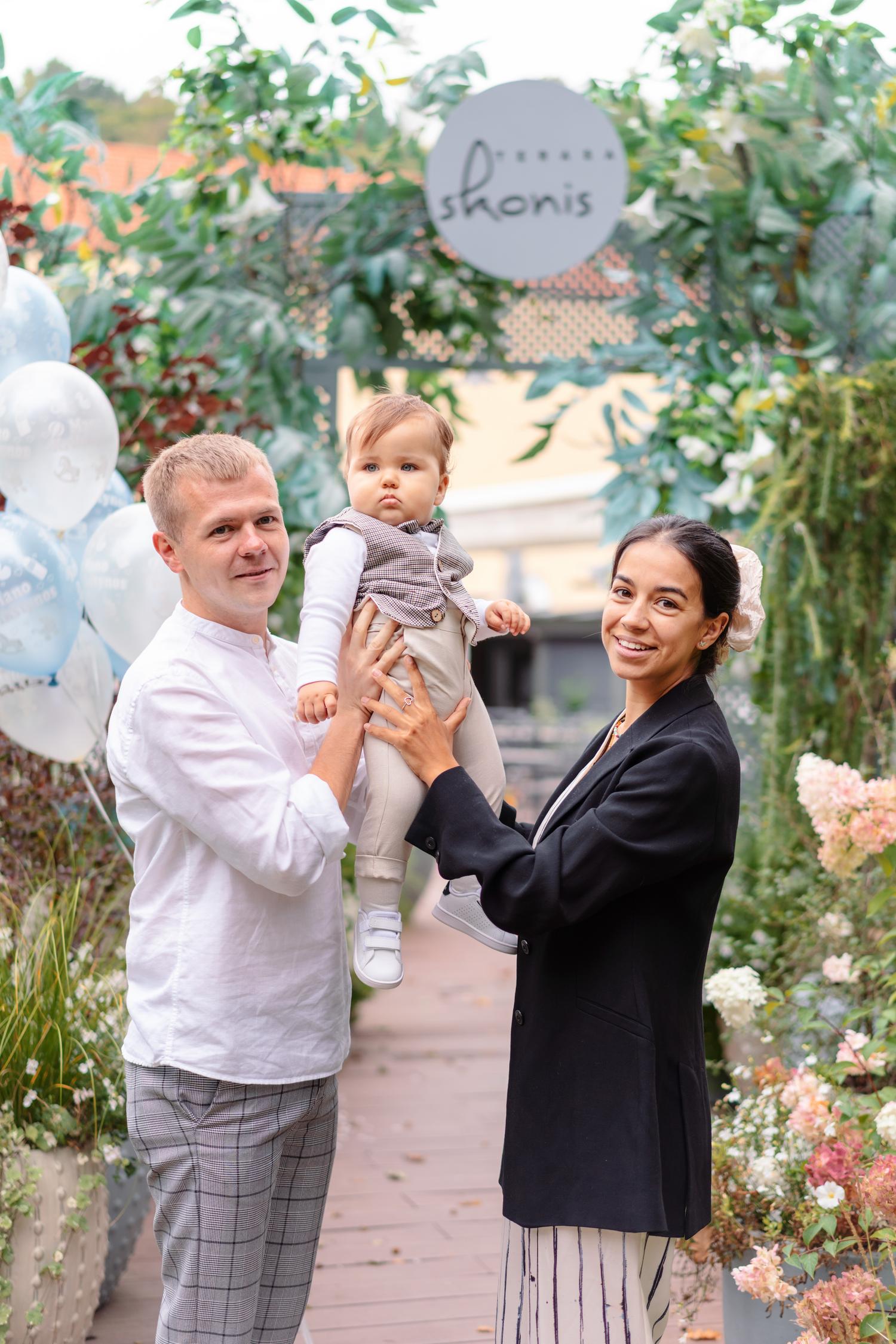 Krikštynų fotosesija