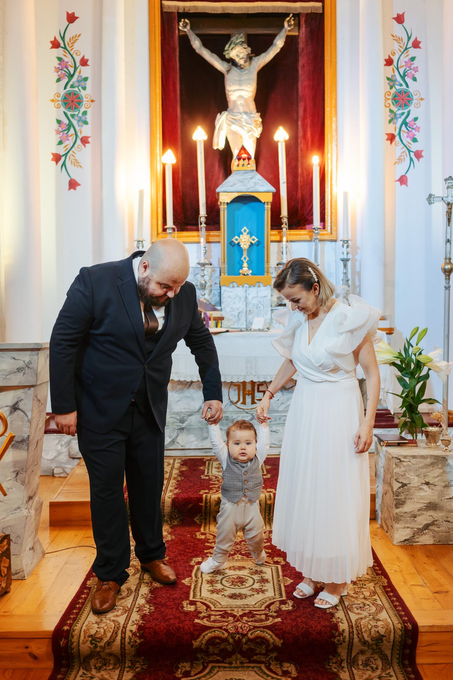 Krikštynų fotosesija