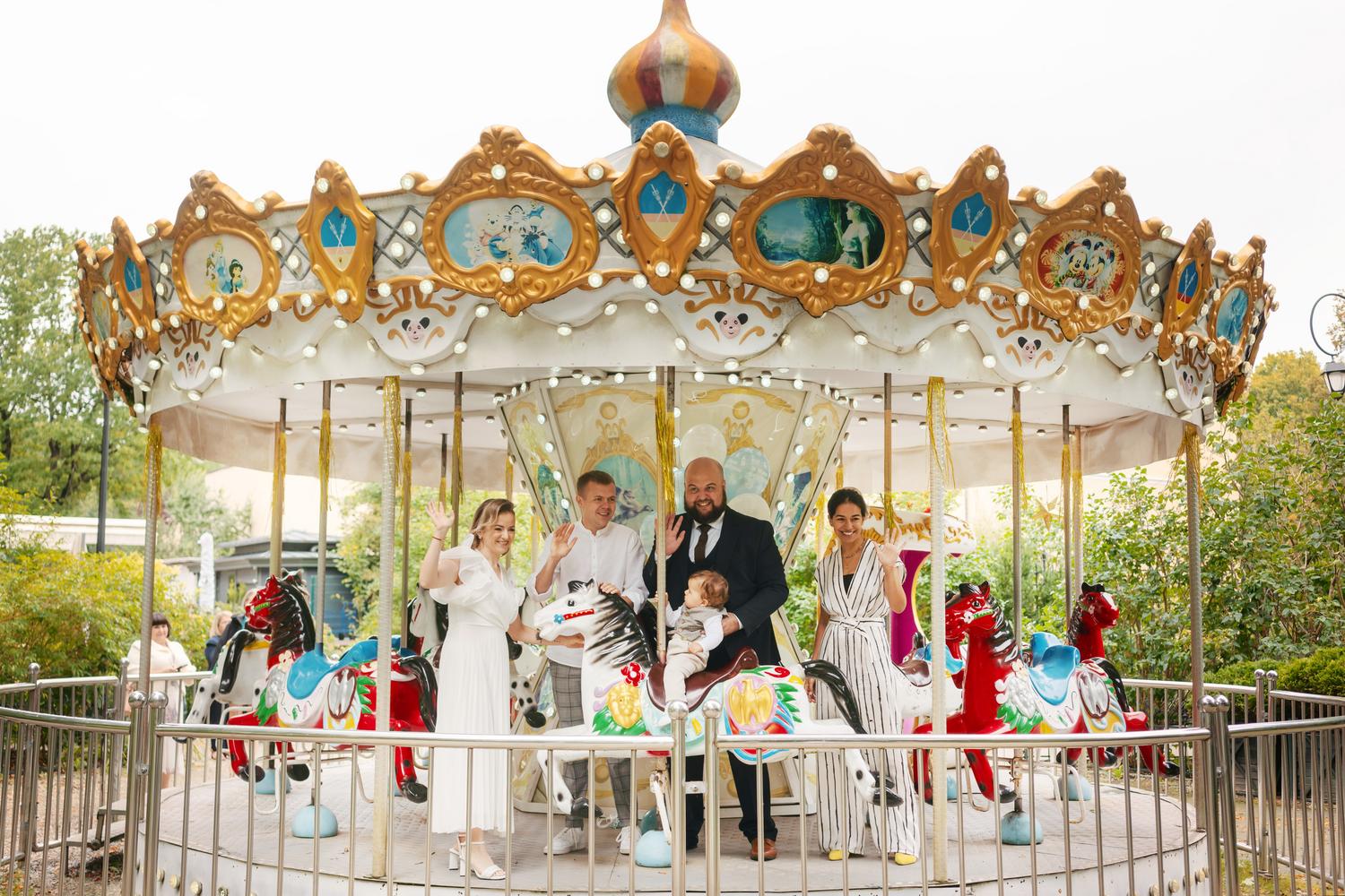 Krikštynų fotosesija