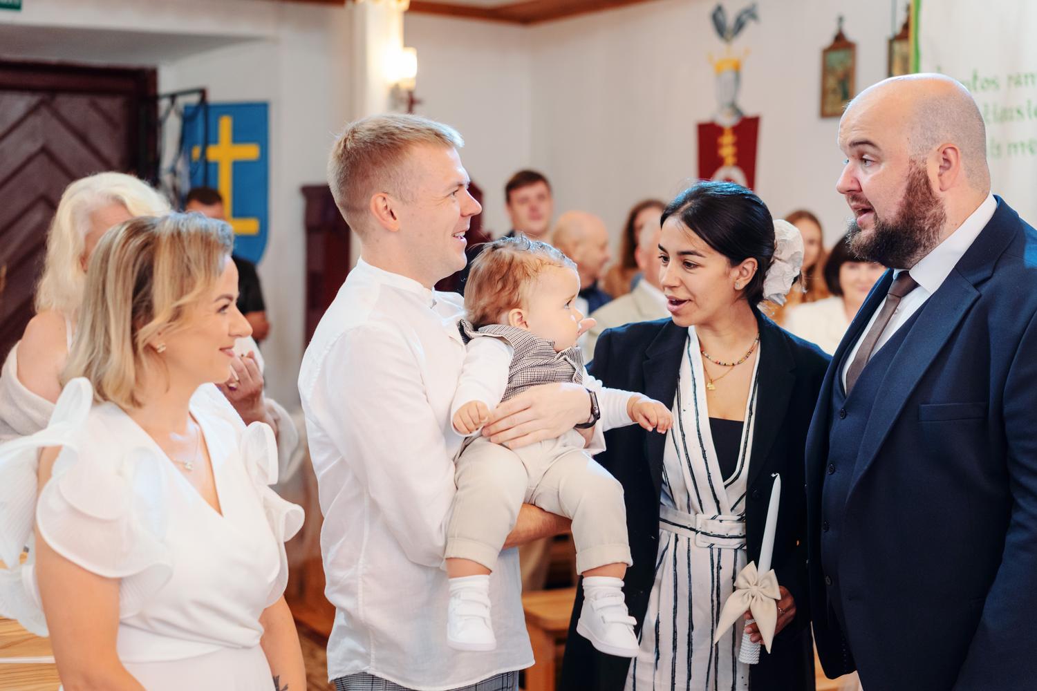 Krikštynų fotosesija