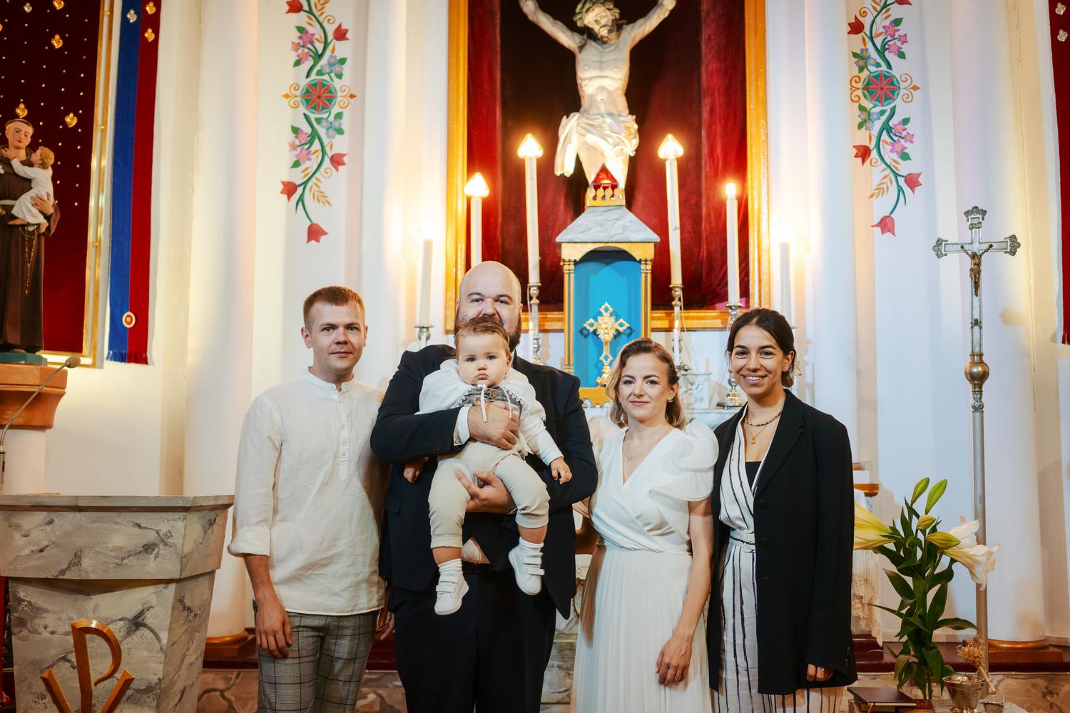 Krikštynų fotosesija