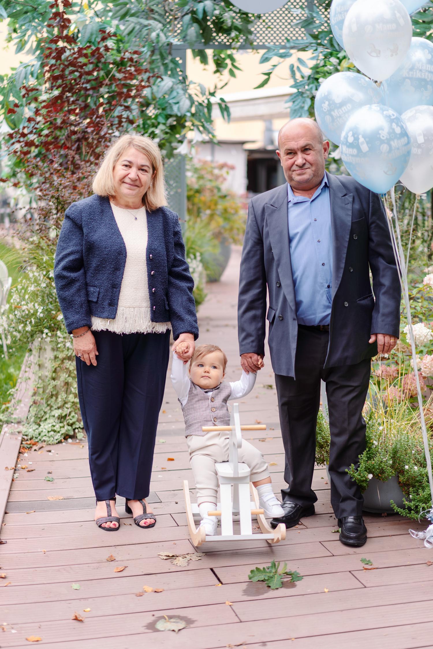 Krikštynų fotosesija