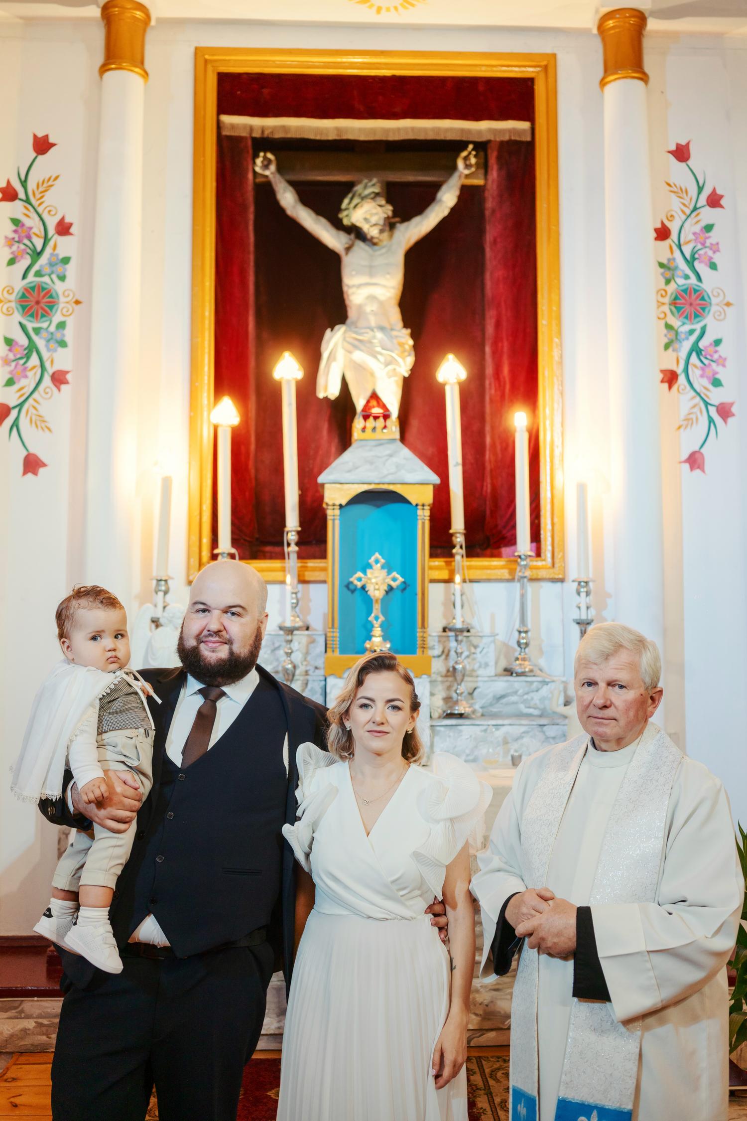 Krikštynų fotosesija