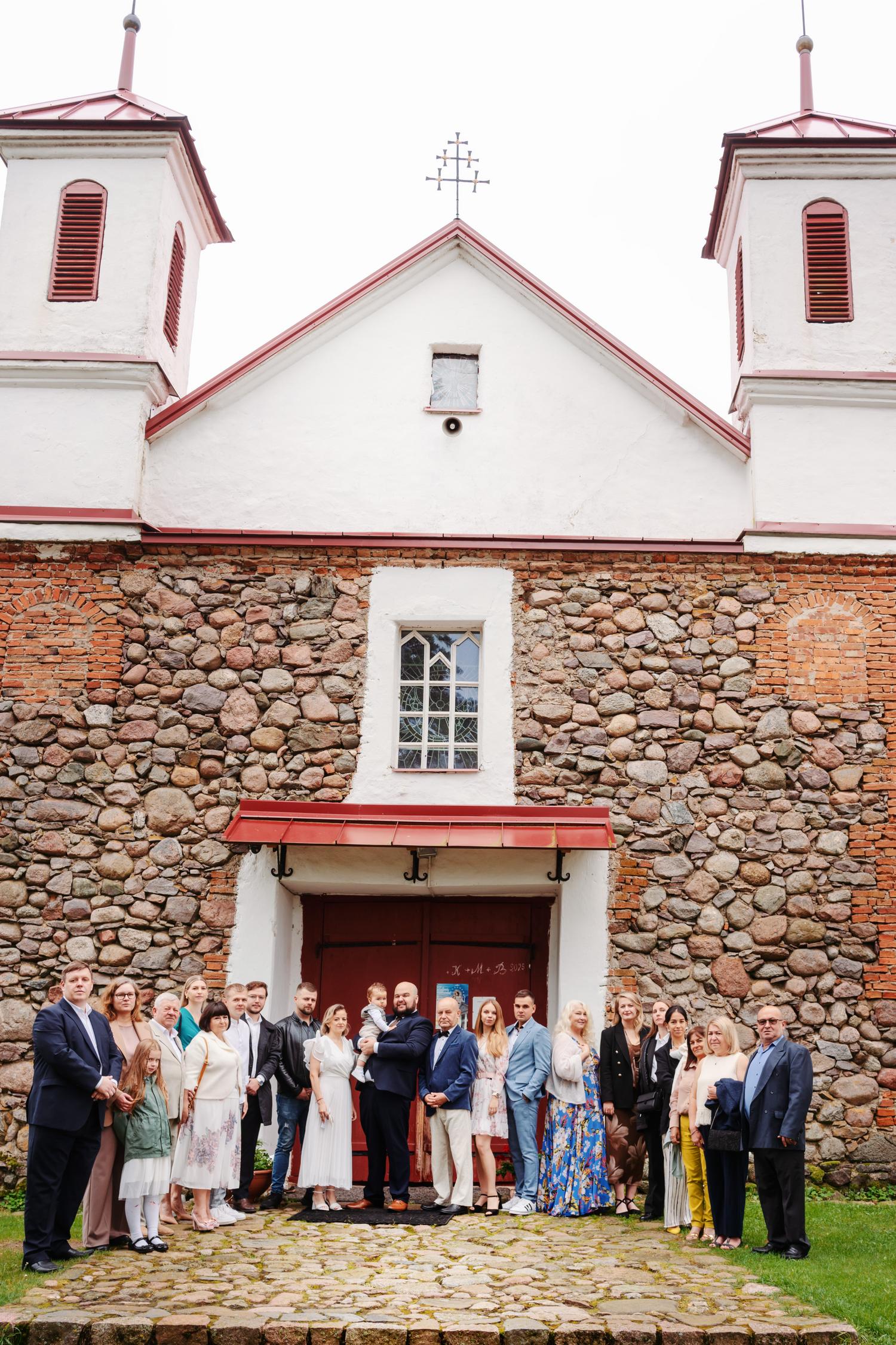 Krikštynų fotosesija