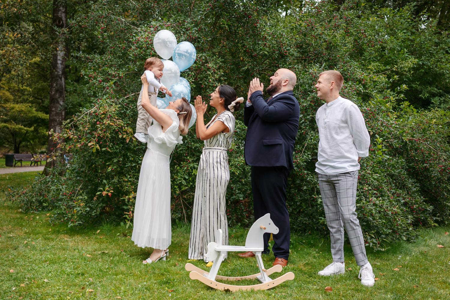 Krikštynų fotosesija