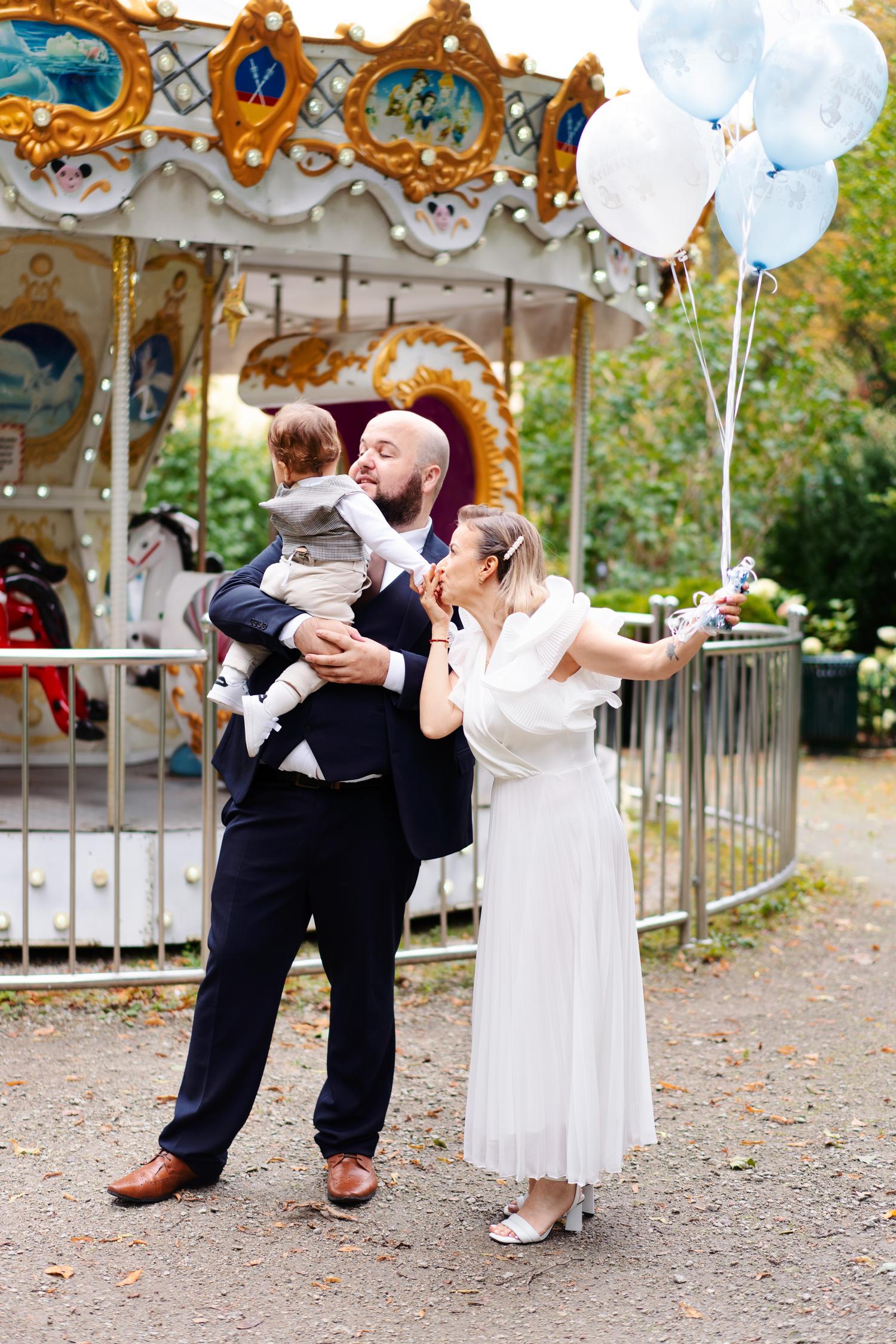 Krikštynų fotosesija