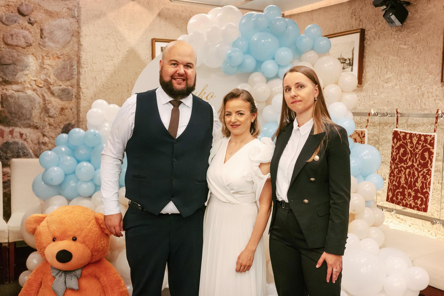 Krikštynų fotosesija