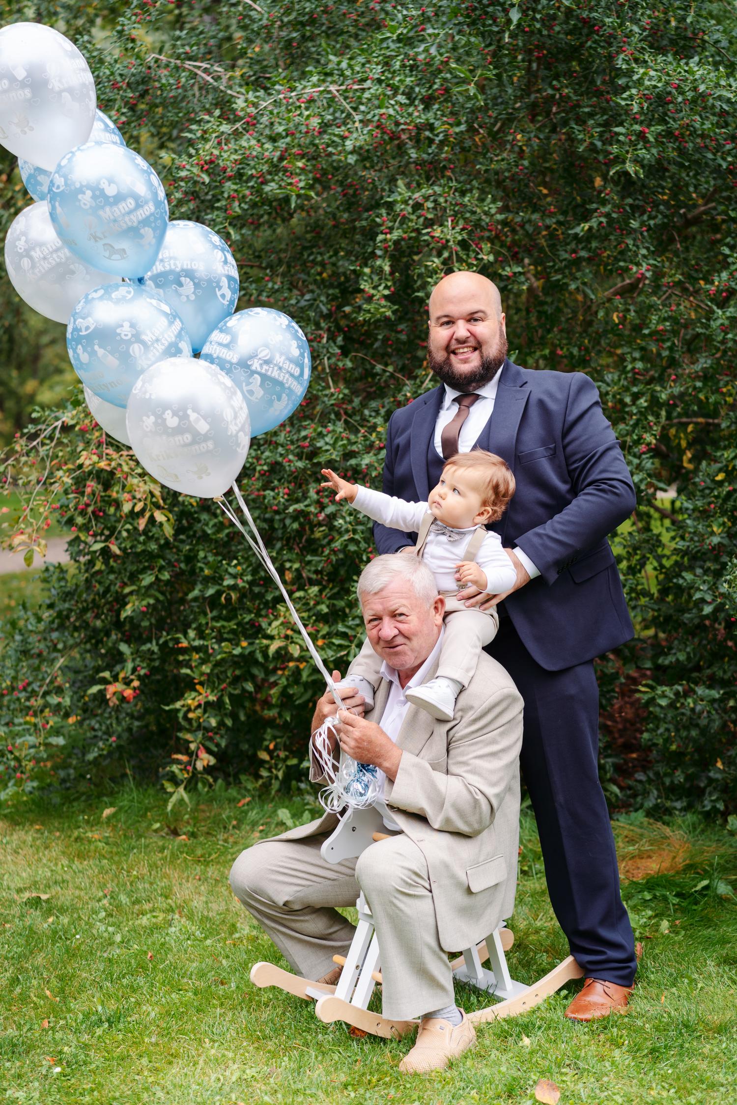 Krikštynų fotosesija