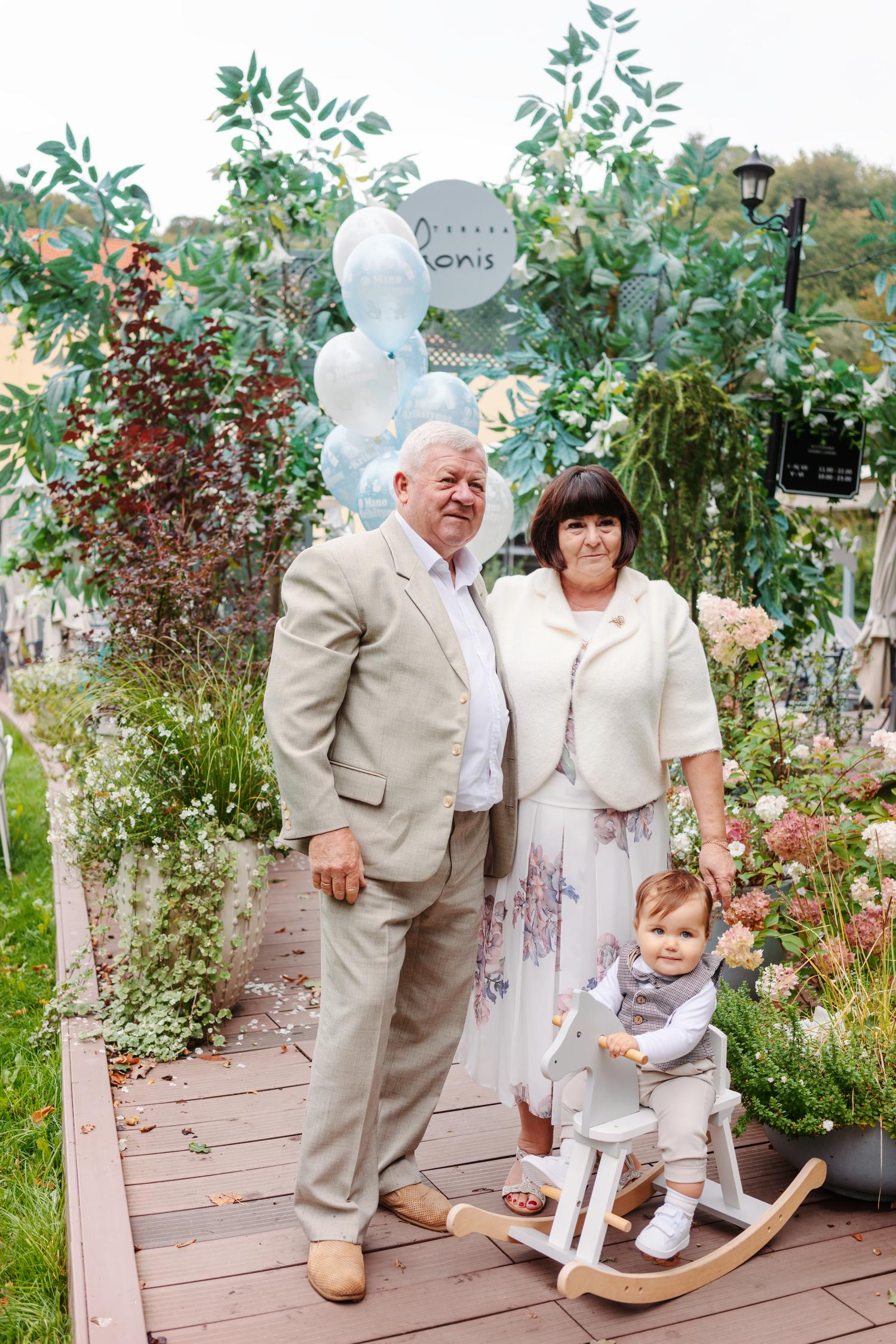 Krikštynų fotosesija