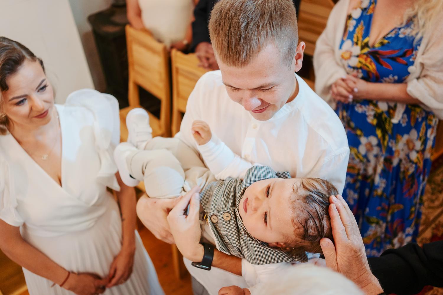 Krikštynų fotosesija