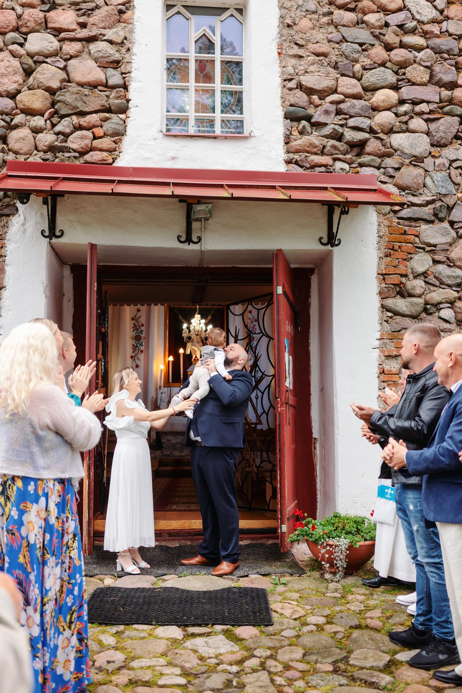 Krikštynų fotosesija