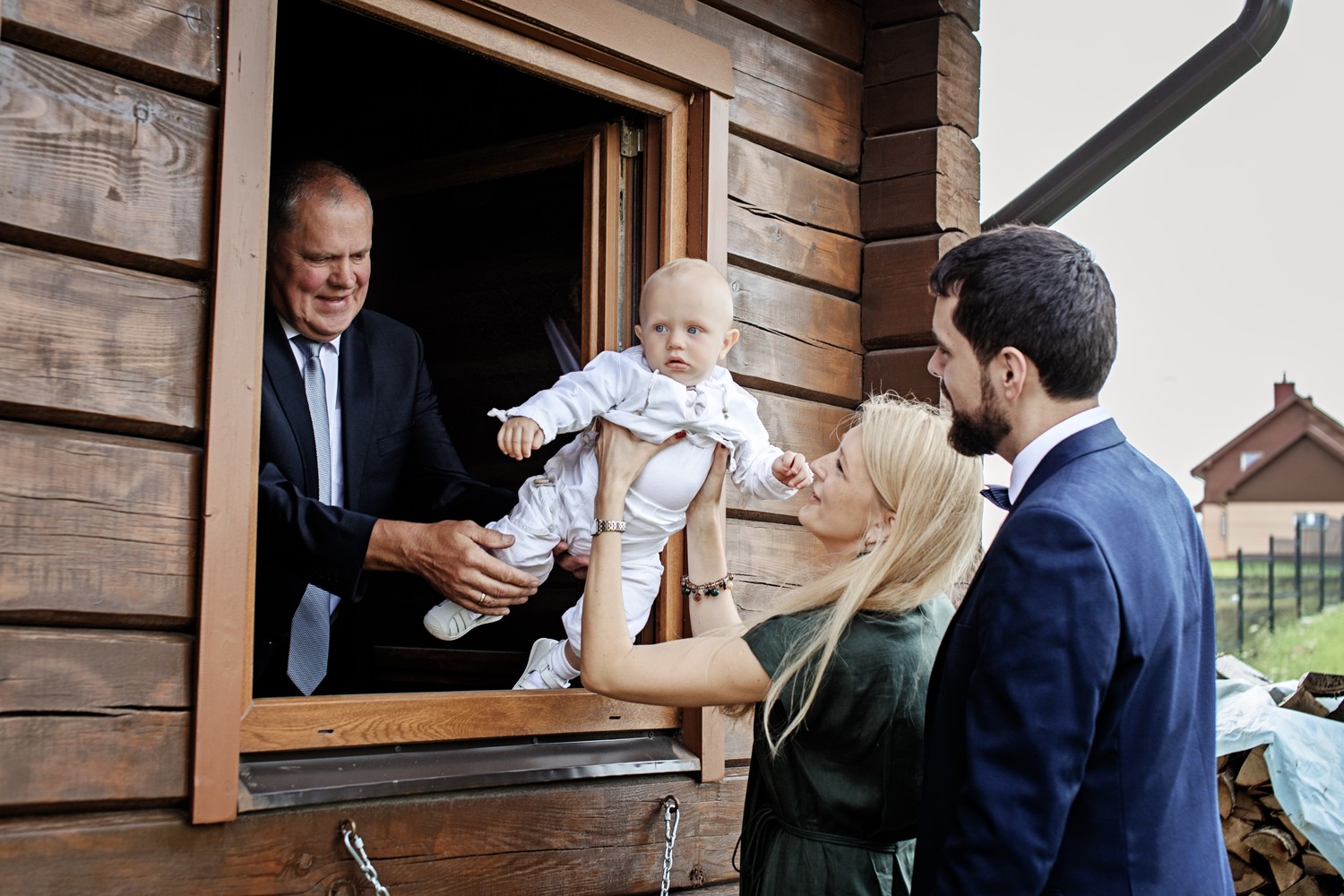 Krikštynų fotosesija