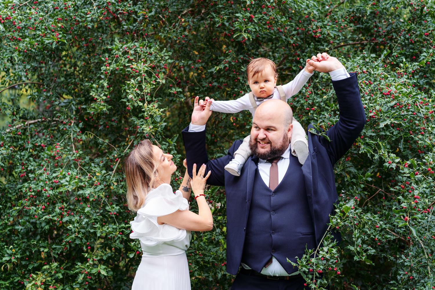 Krikštynų fotosesija