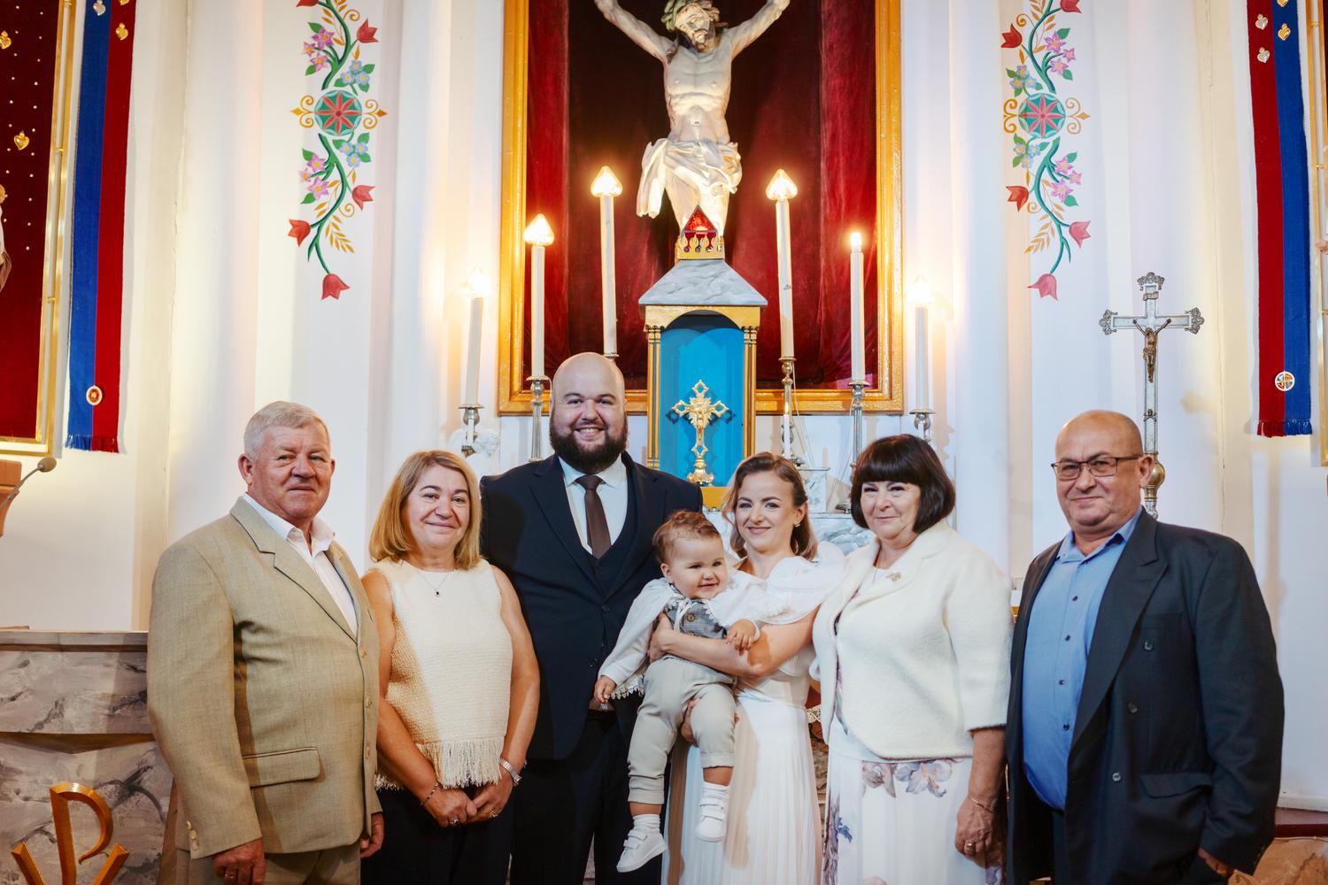 Krikštynų fotosesija