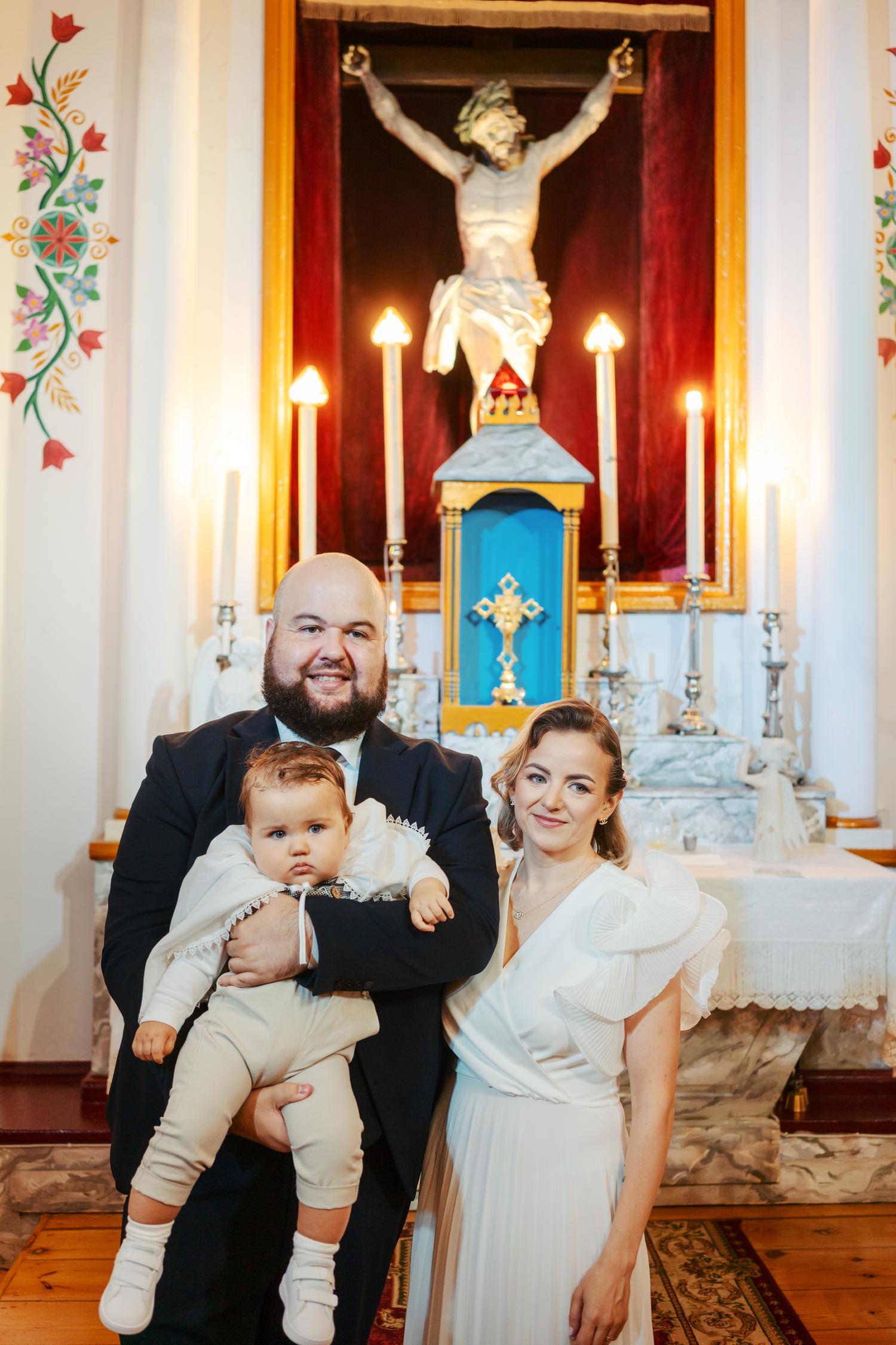 Krikštynų fotosesija