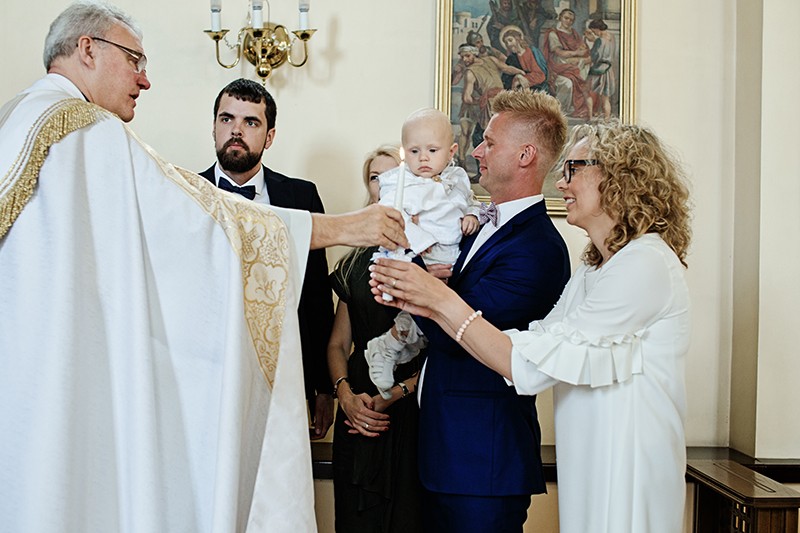 Krikštynų fotosesija