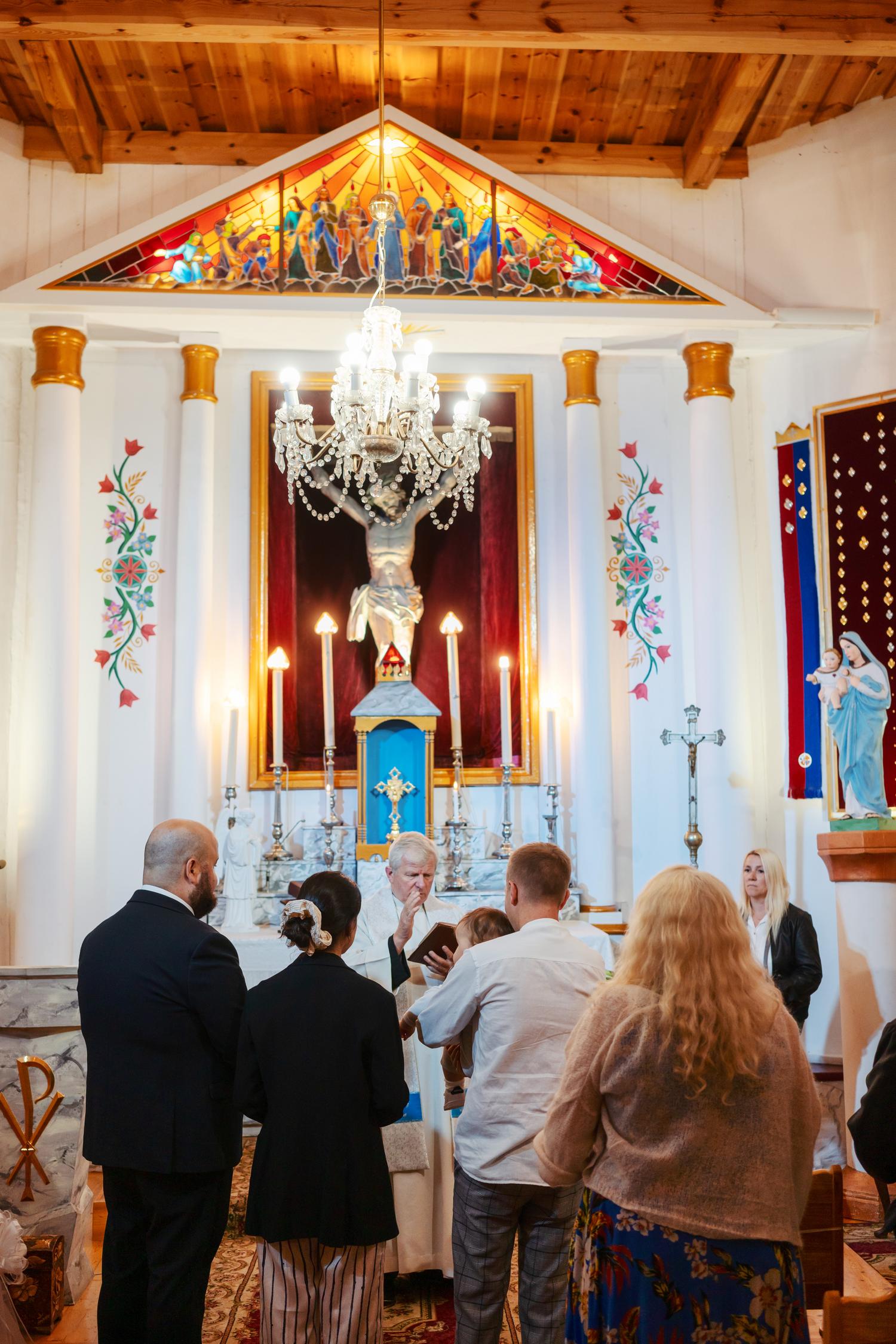 Krikštynų fotosesija