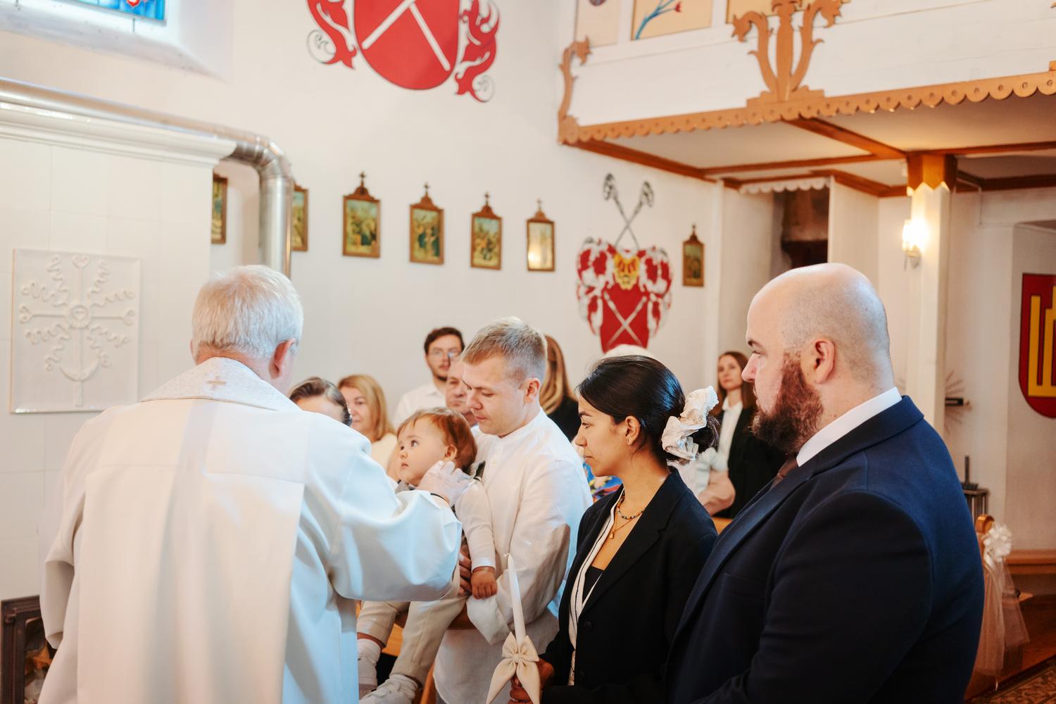 Krikštynų fotosesija