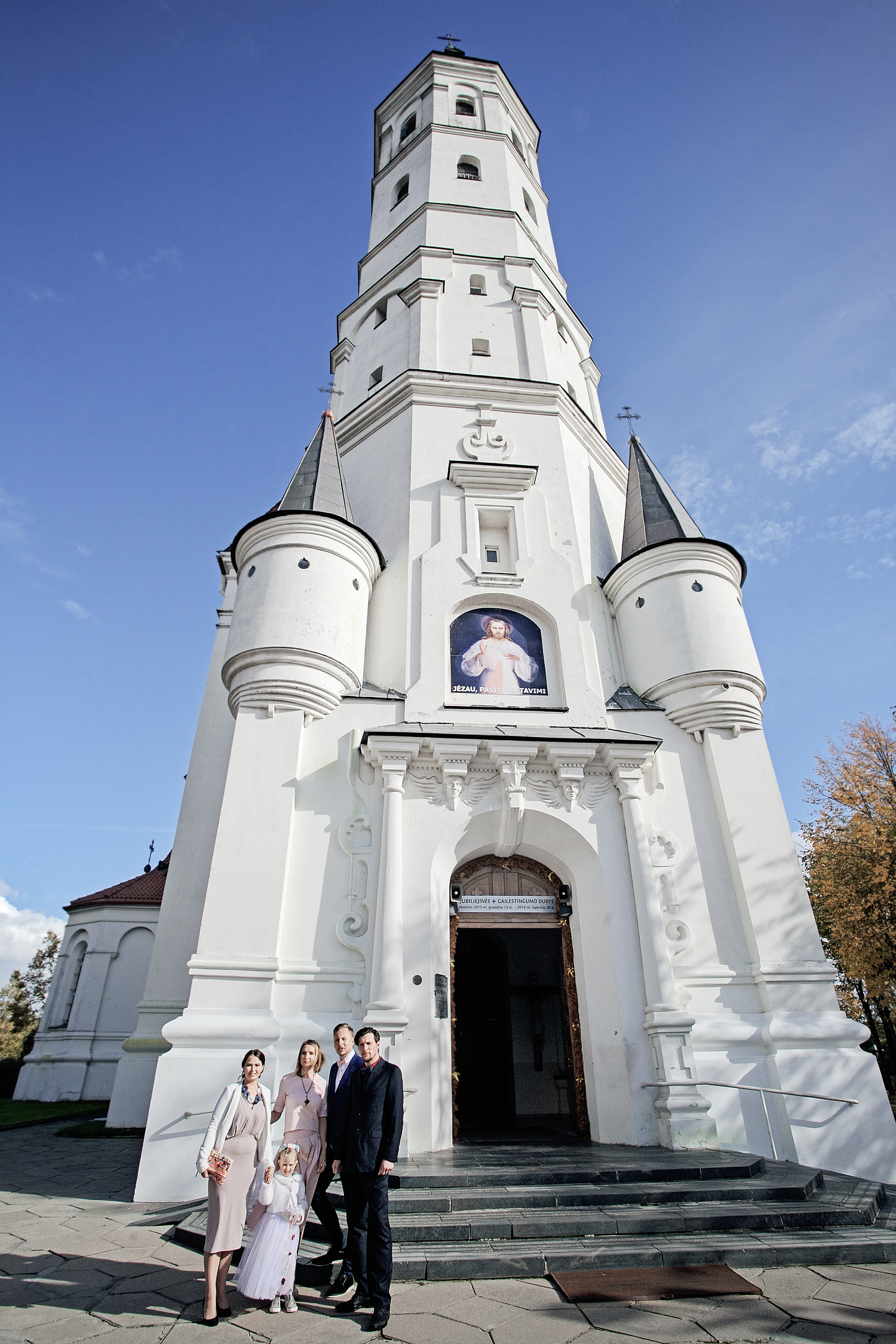 Krikštynų fotosesija