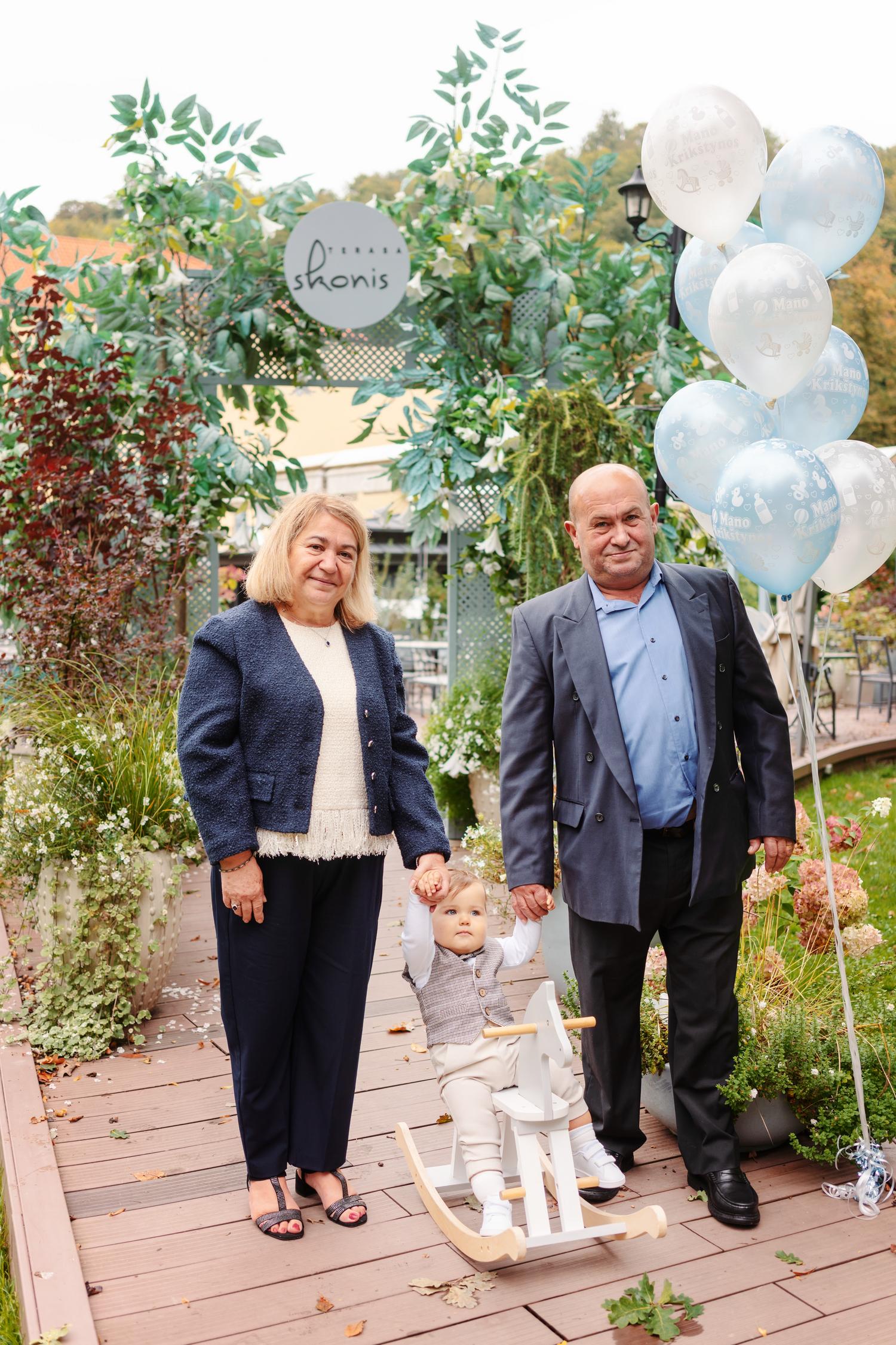 Krikštynų fotosesija