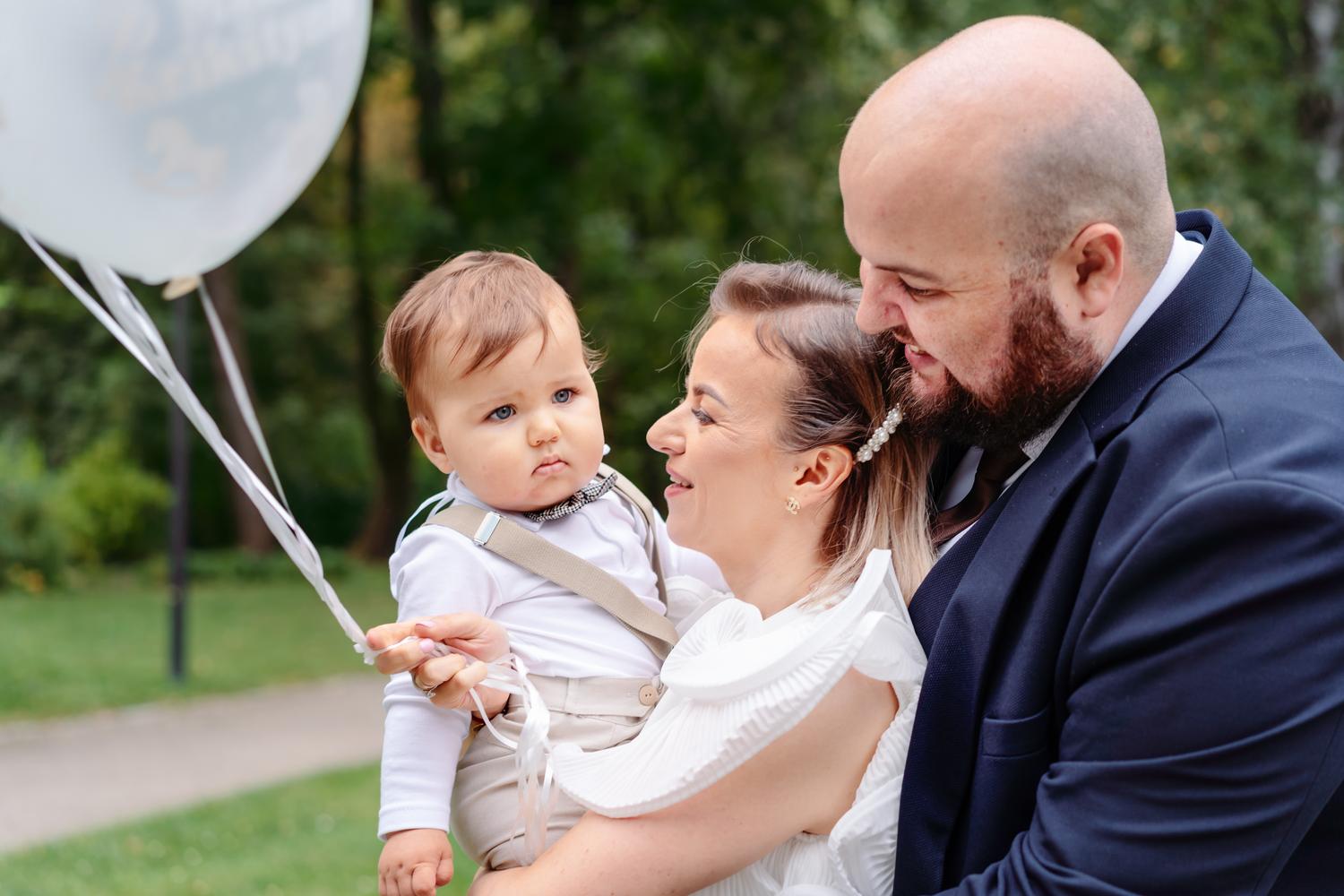 Krikštynų fotosesija