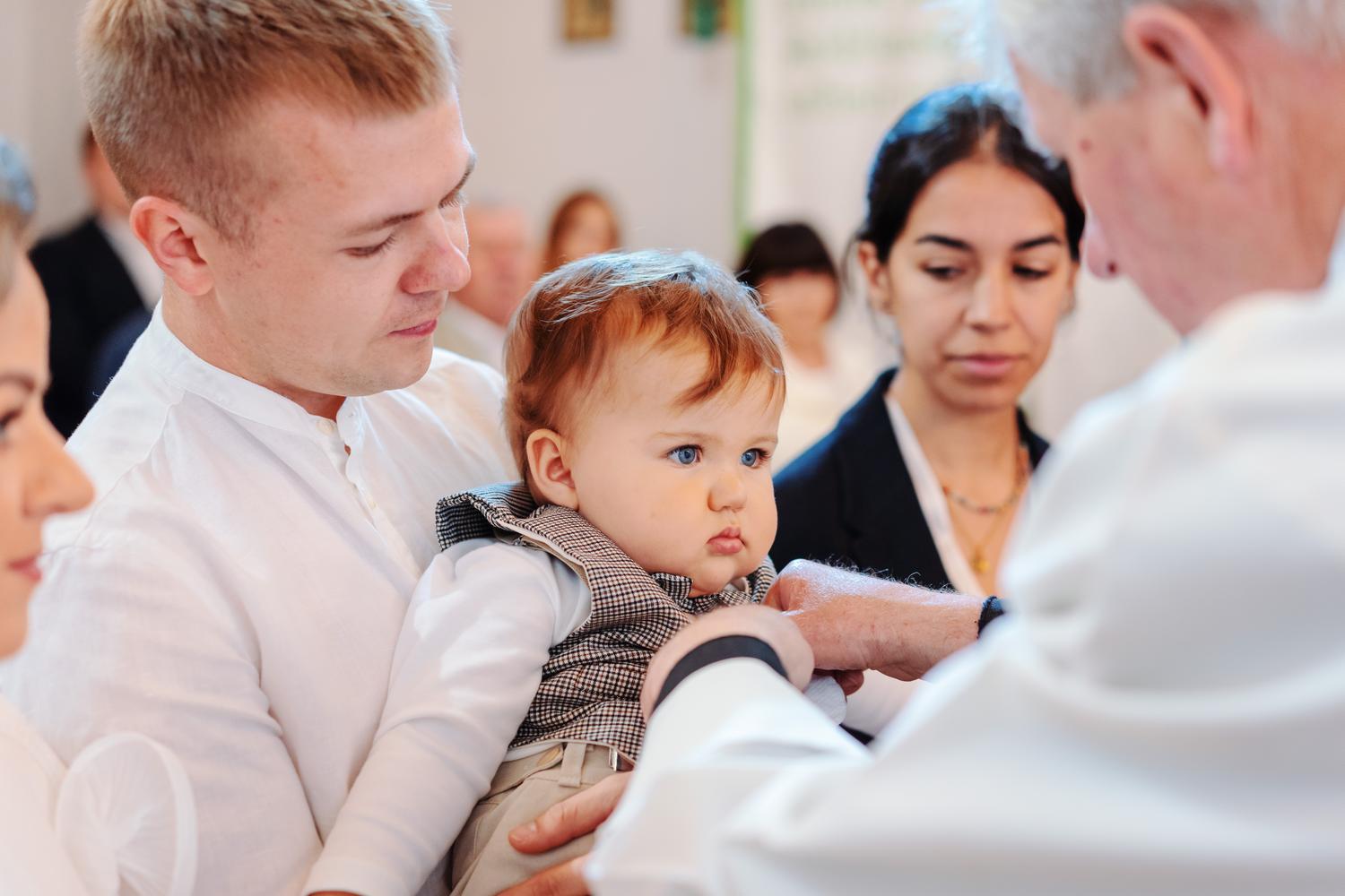 Krikštynų fotosesija