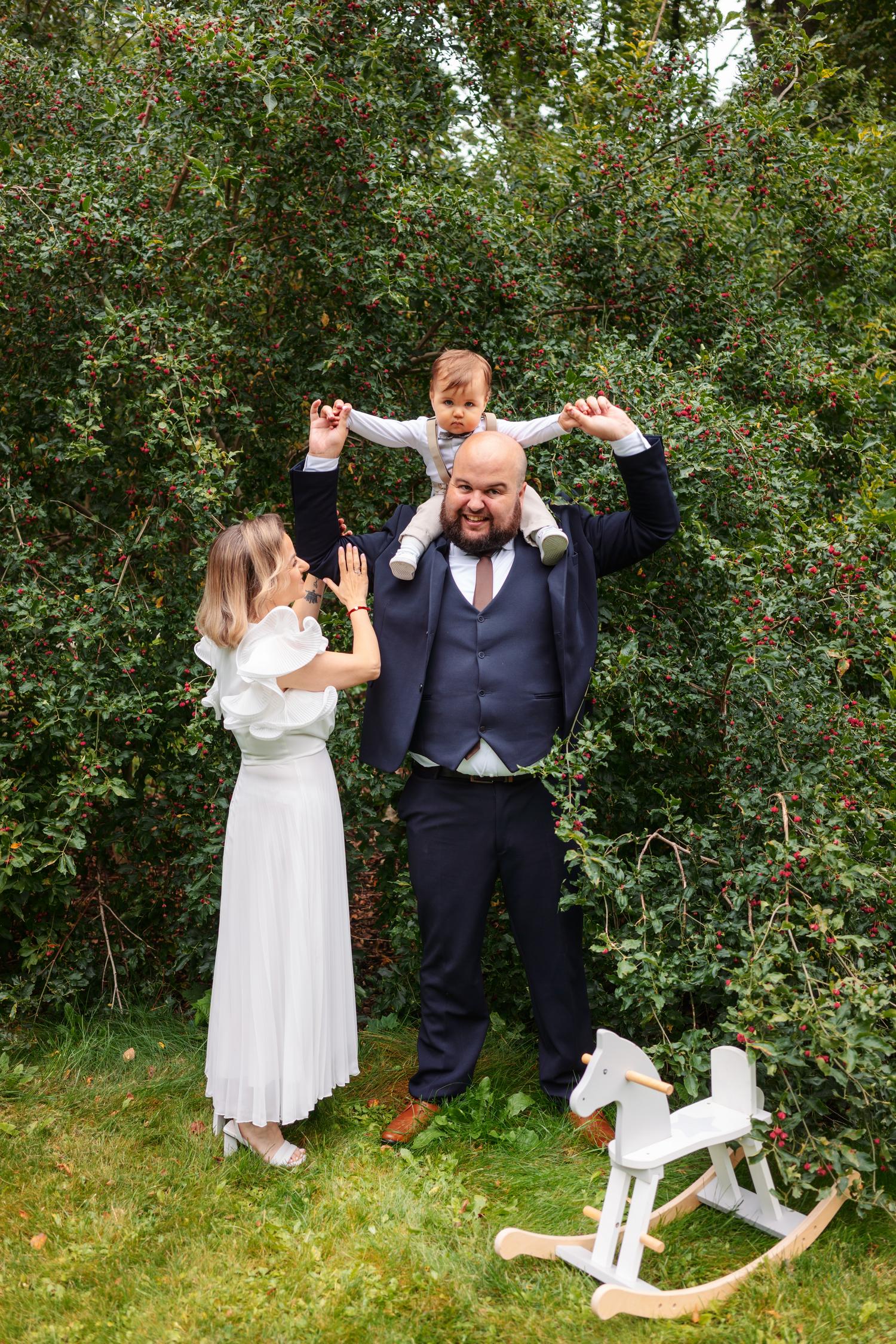 Krikštynų fotosesija