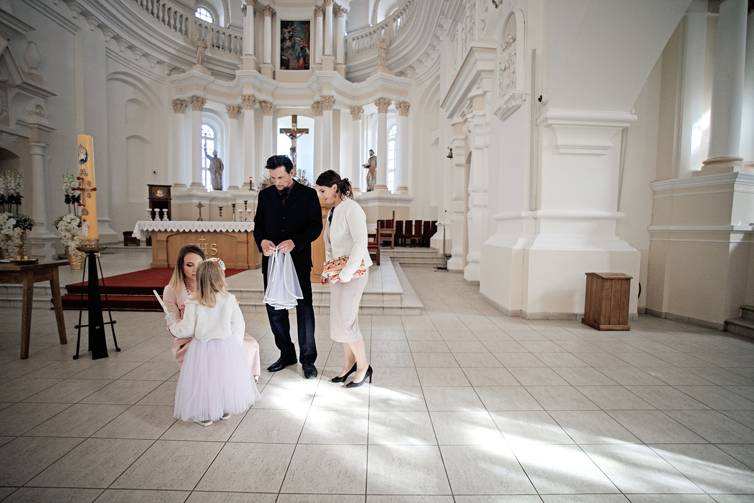 Krikštynų fotosesija