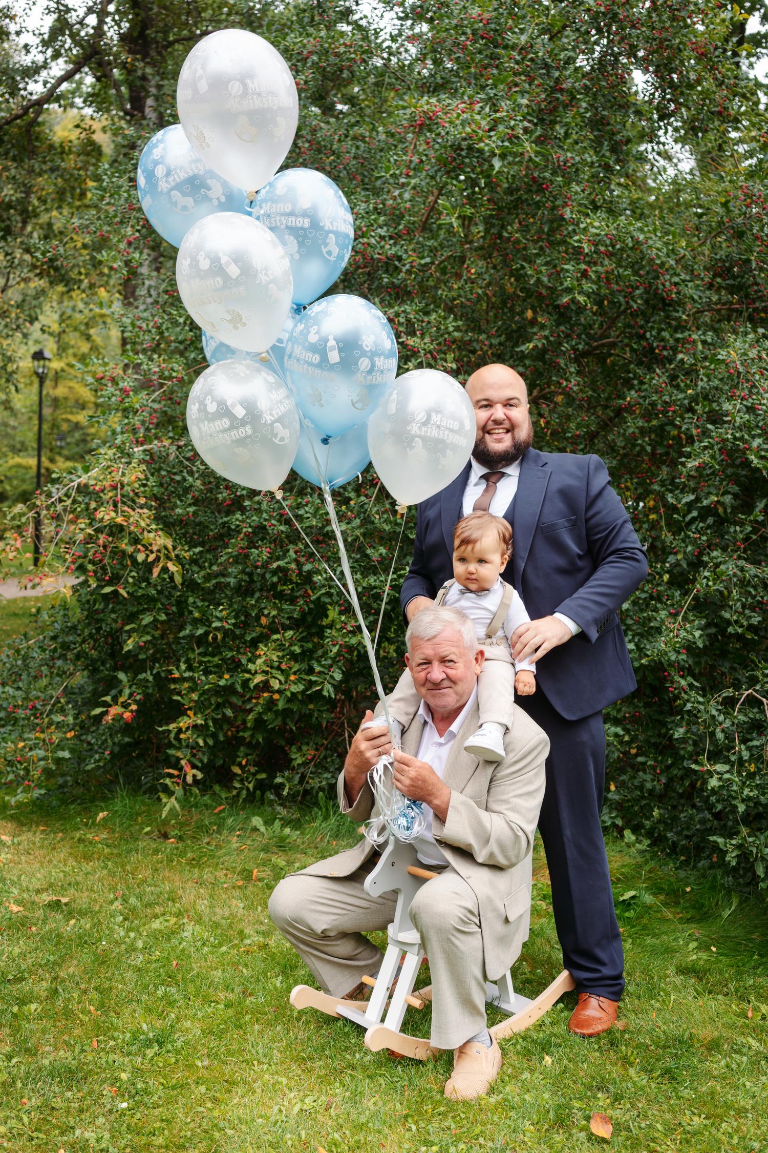 Krikštynų fotosesija