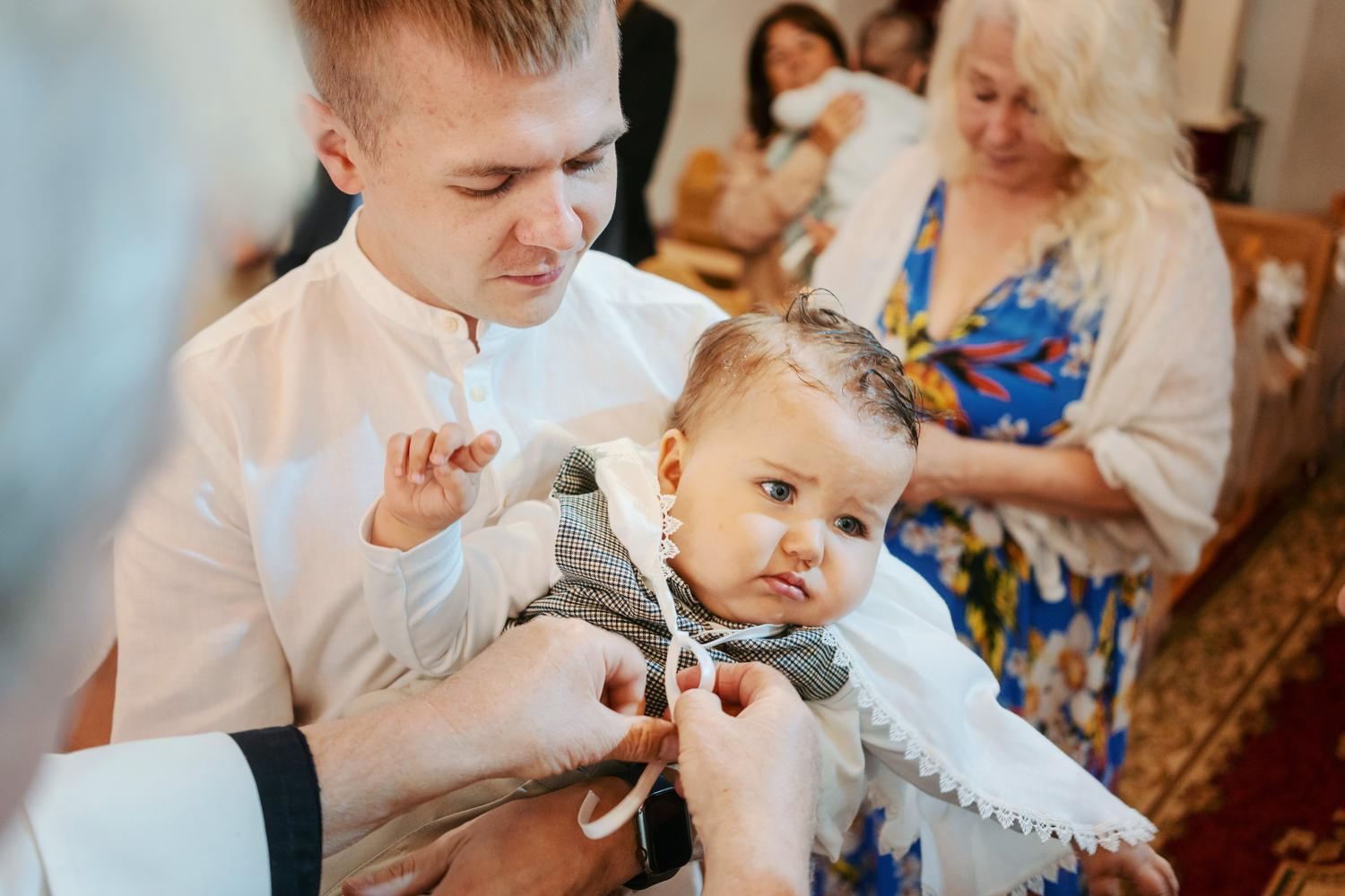 Krikštynų fotosesija