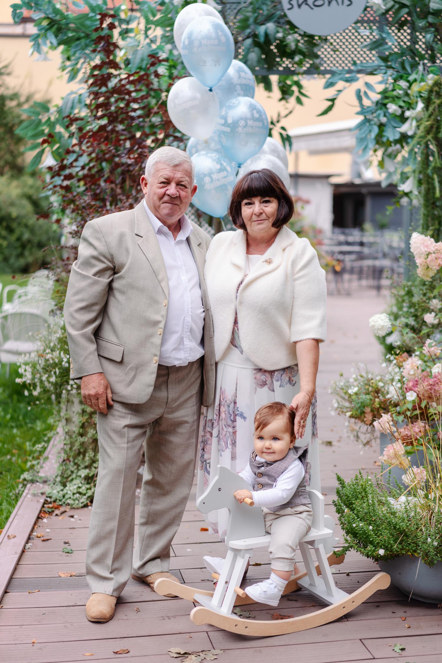 Krikštynų fotosesija