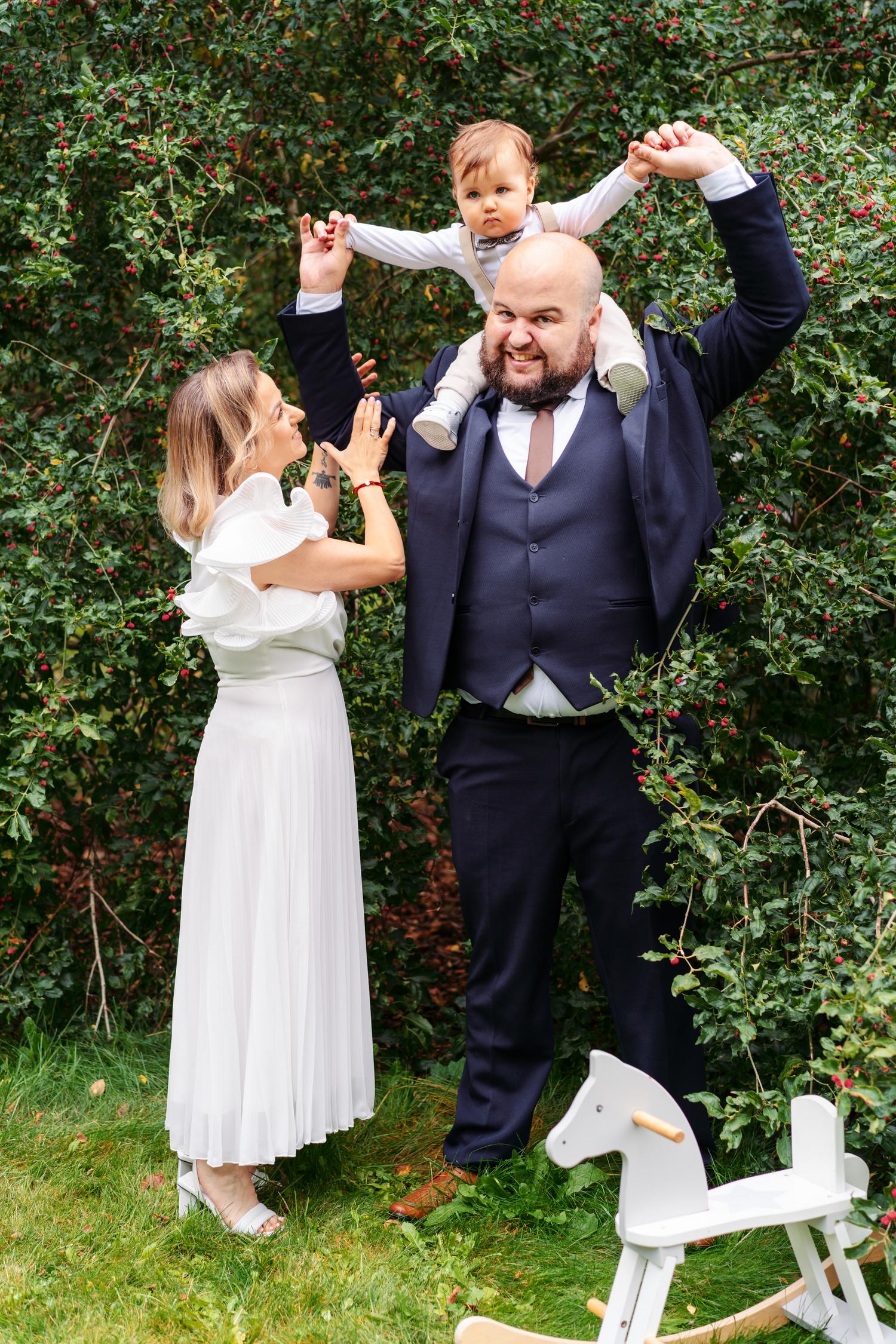 Krikštynų fotosesija