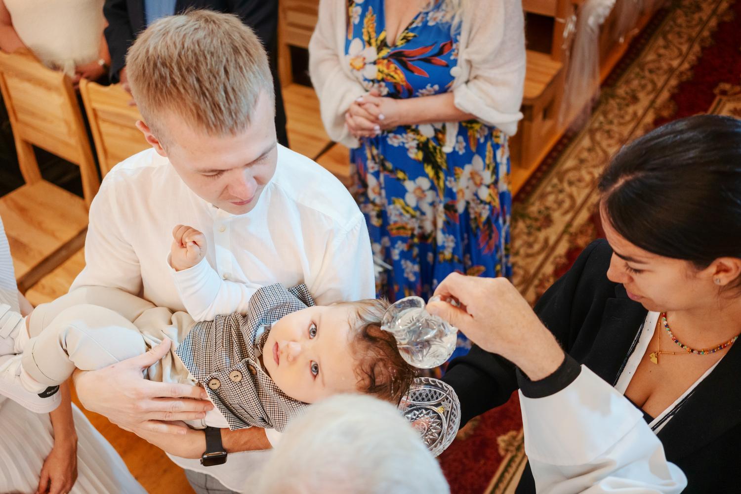 Krikštynų fotosesija