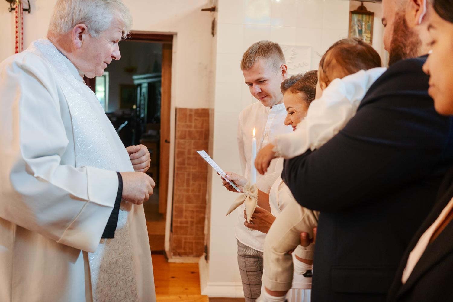 Krikštynų fotosesija