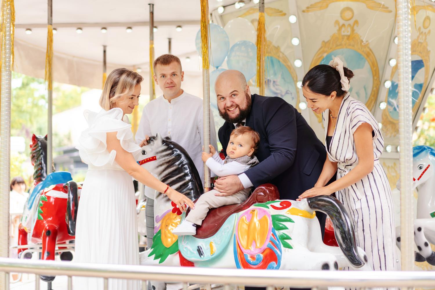 Krikštynų fotosesija