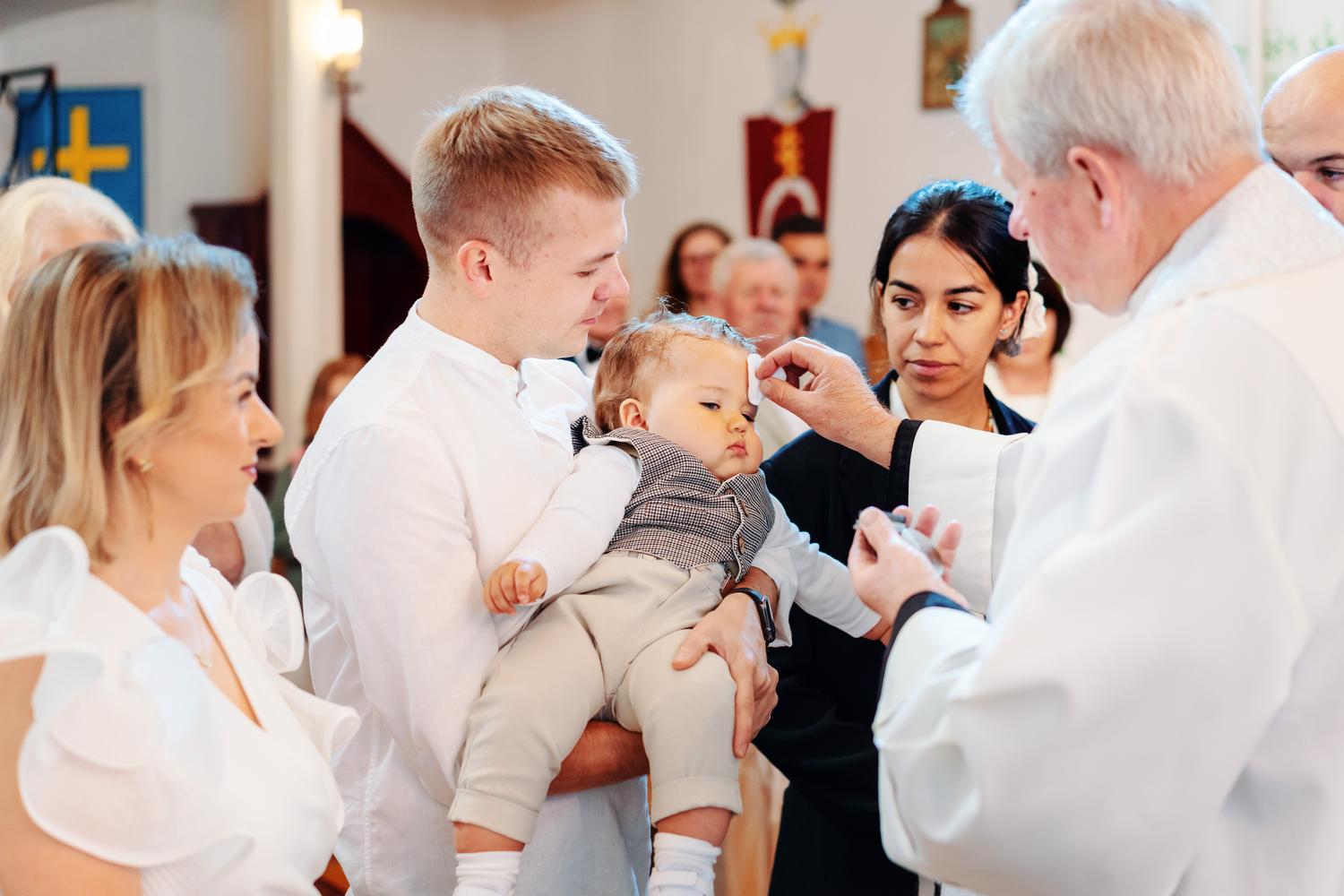 Krikštynų fotosesija