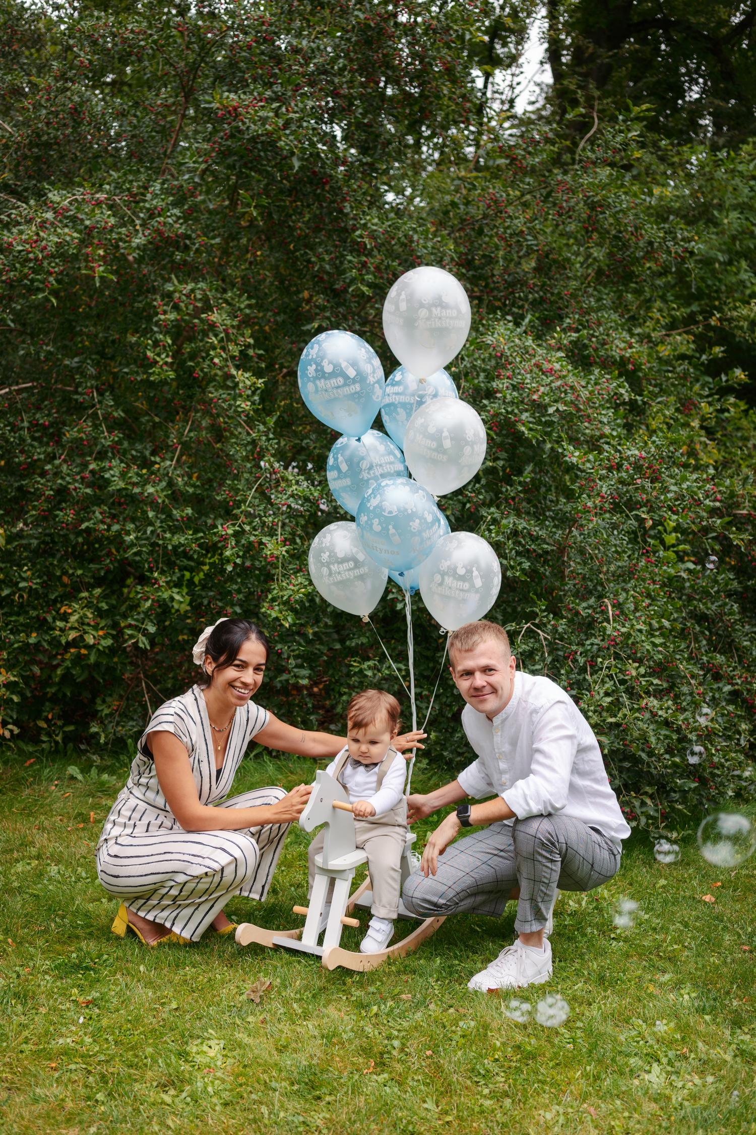 Krikštynų fotosesija