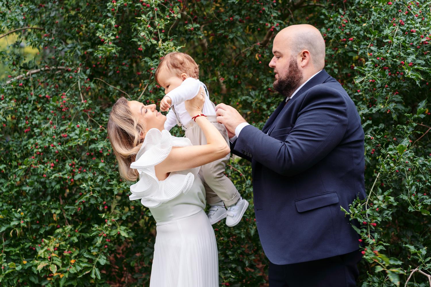 Krikštynų fotosesija