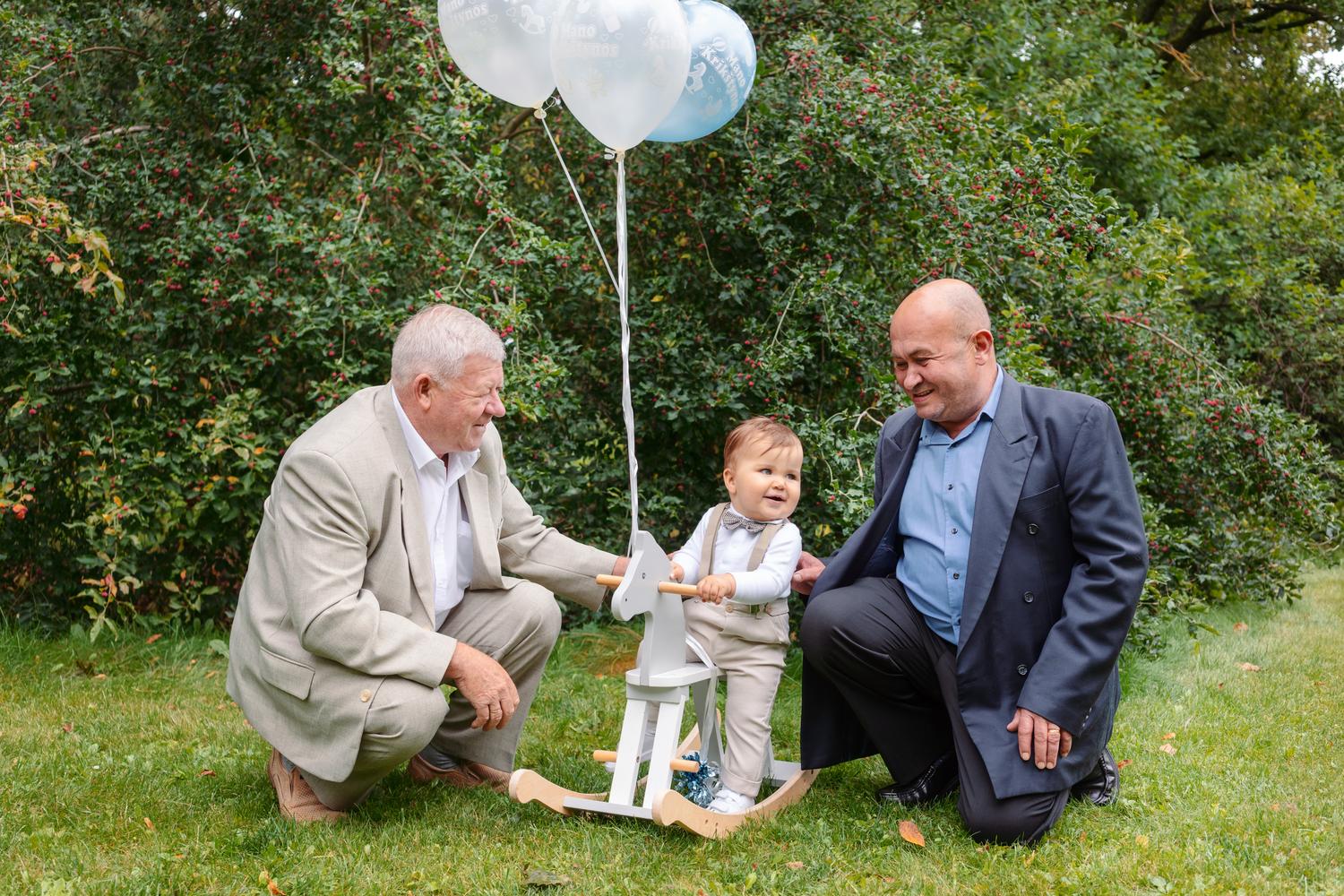 Krikštynų fotosesija