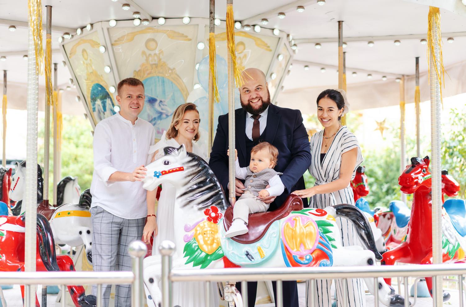 Krikštynų fotosesija