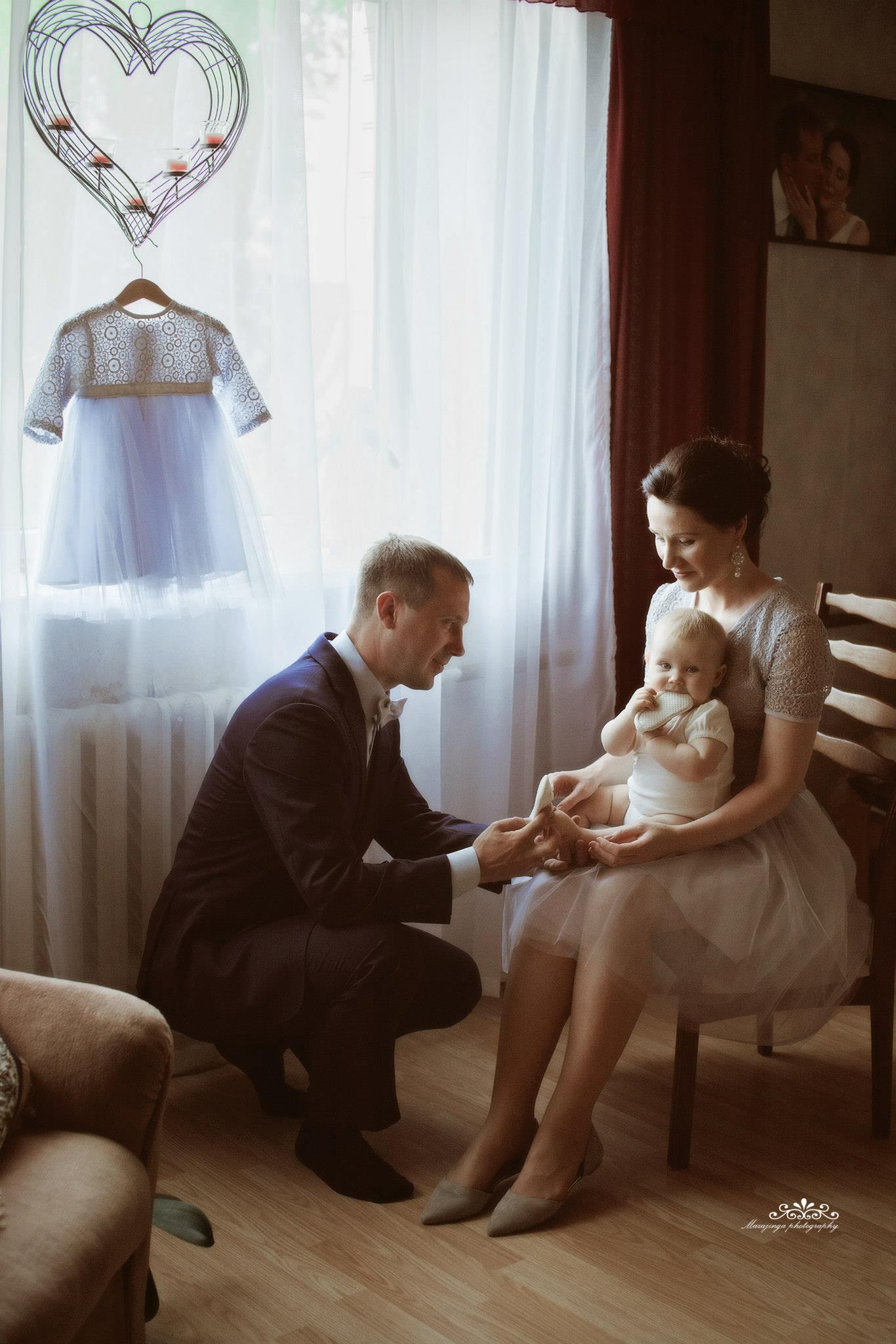 Krikštynų fotosesija