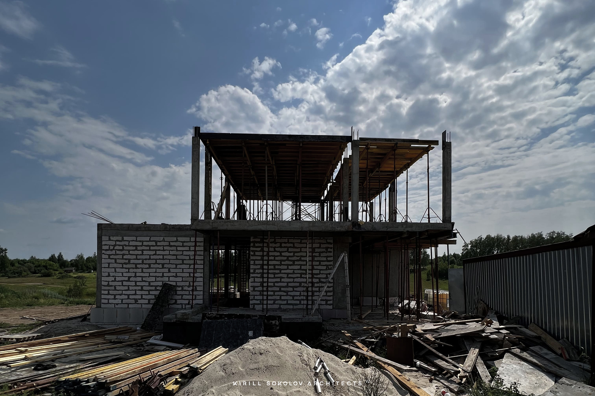 Вилла Толмачево - проект загородной виллы с семиметровым консольным вылетом  | Sokolov Architects