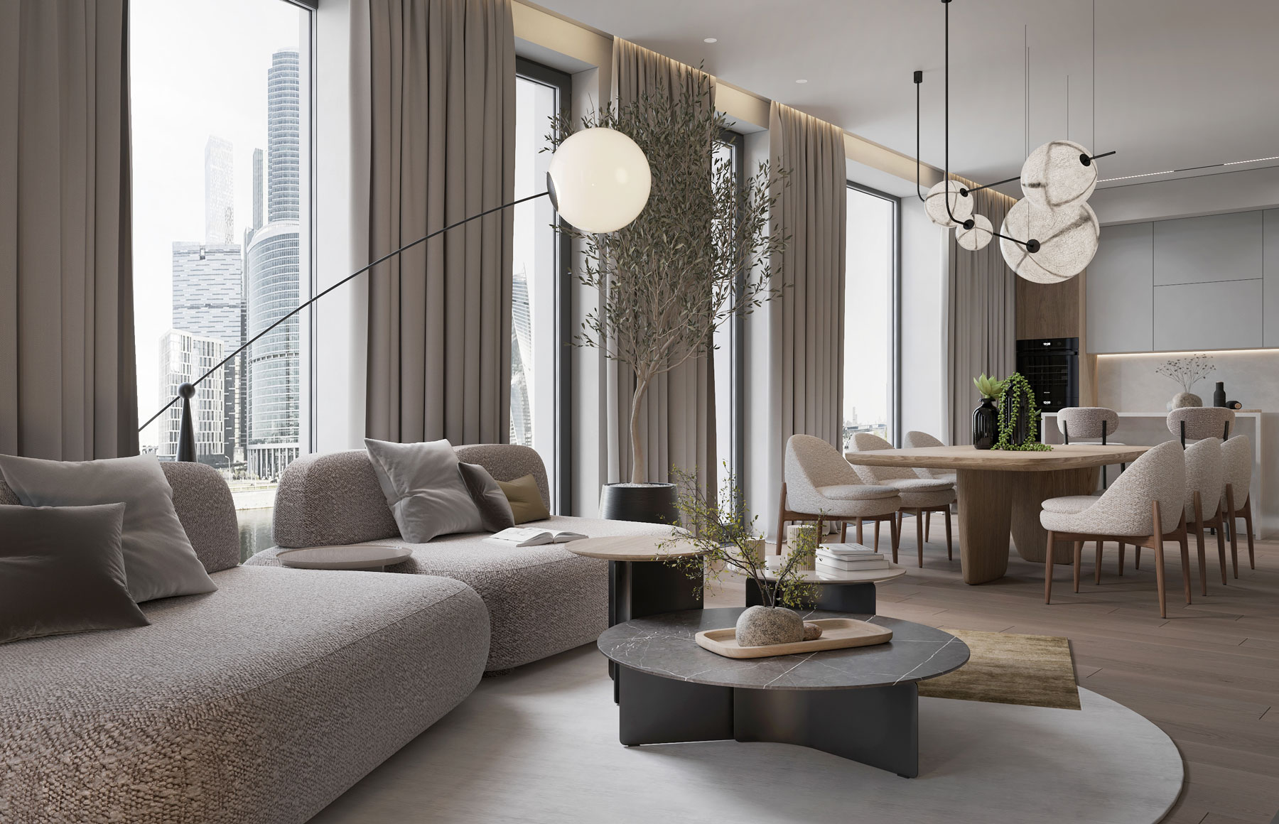 Image showcasing Riverside Luxury: Modern, Stylish, Cozy 250m² in 