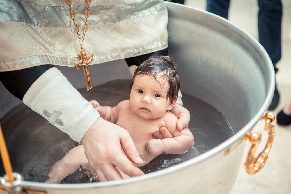 Как подписать фото крещения ребенка