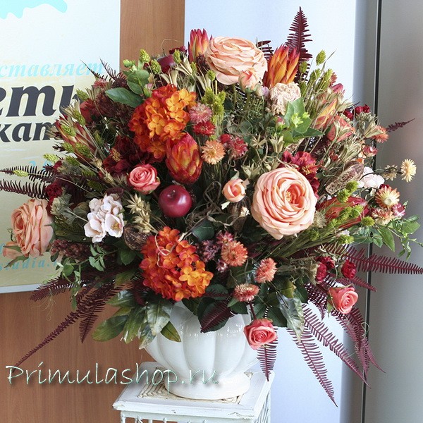 Букеты искусственных цветов для флористики и декора