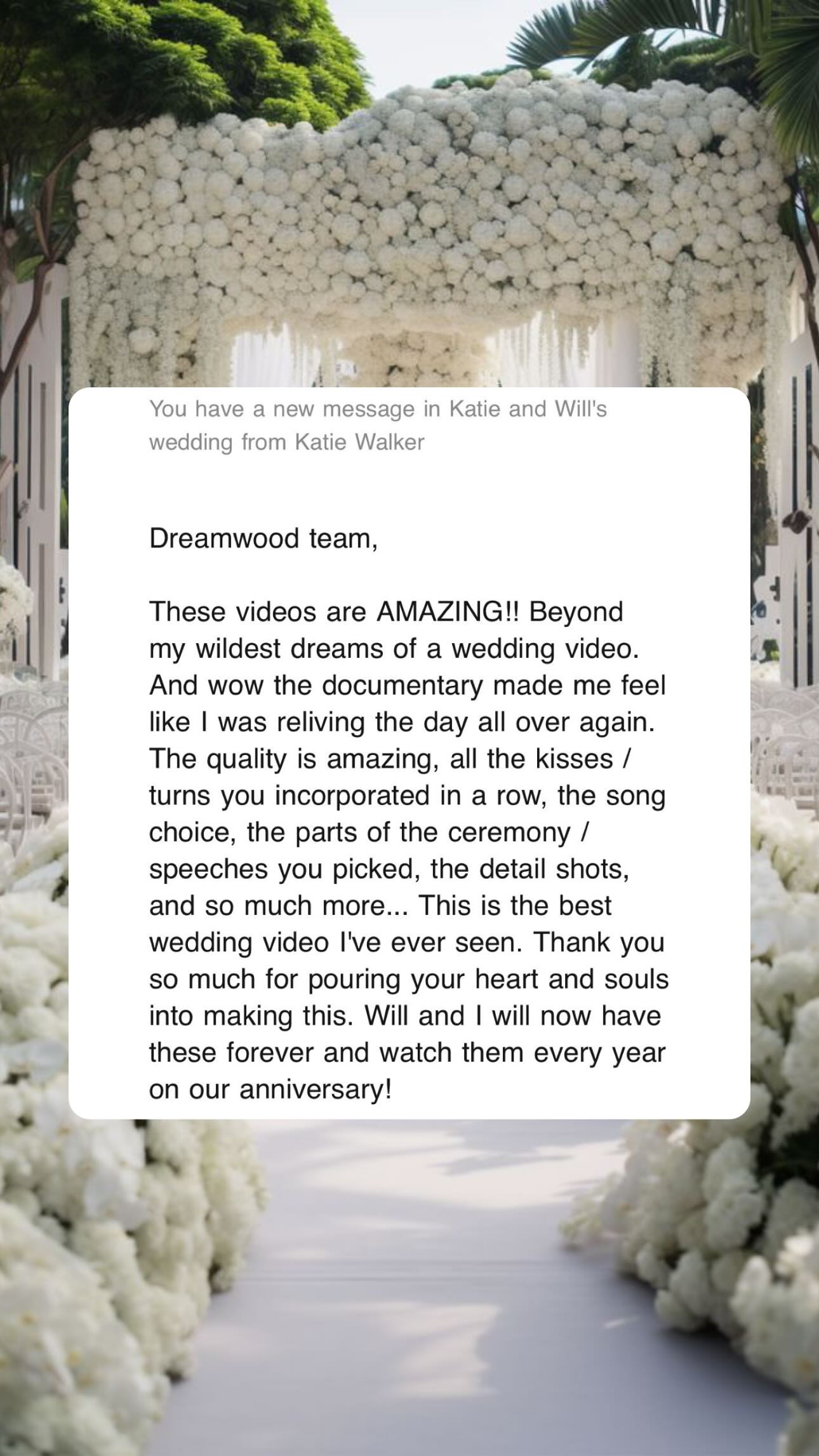 Dreamwood client review wedding photo 135