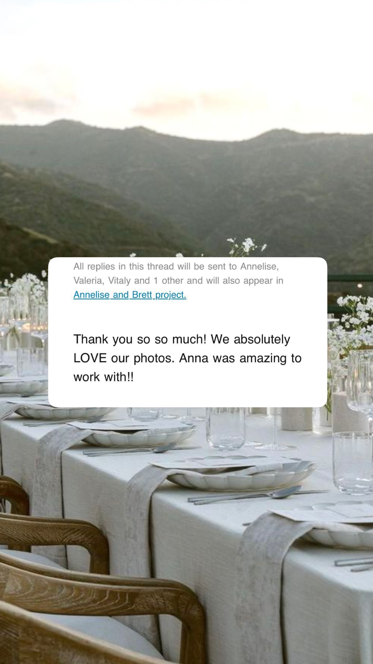 Dreamwood client review wedding photo 199