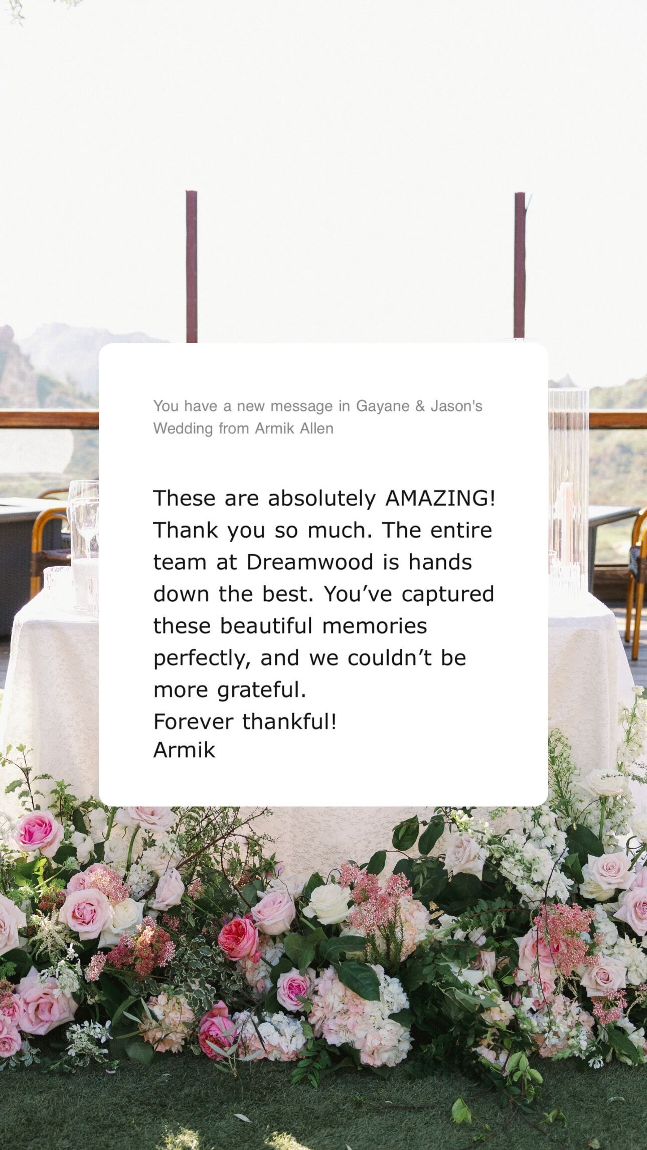 Dreamwood client review wedding photo 136