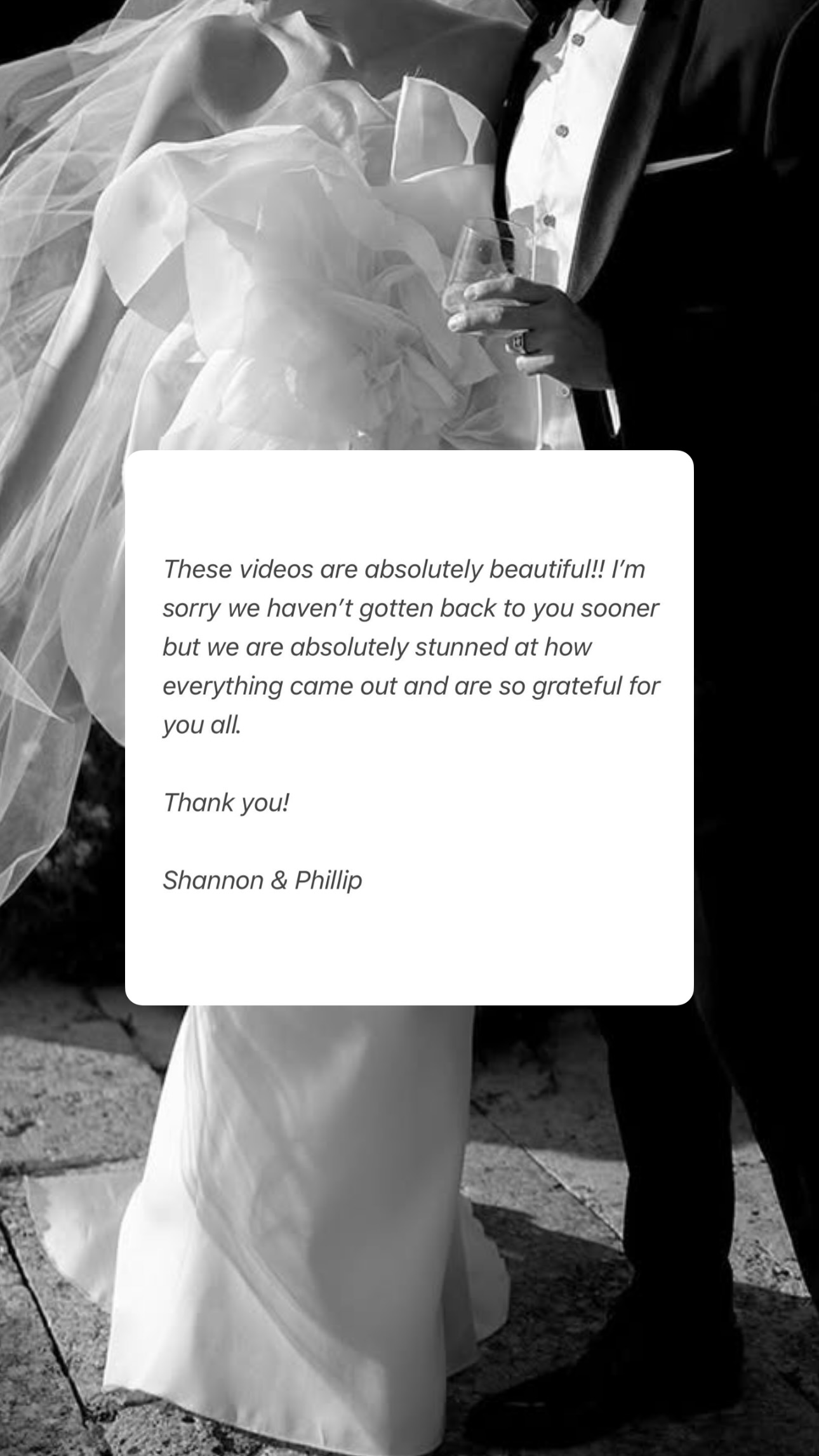 Dreamwood client review wedding photo 120