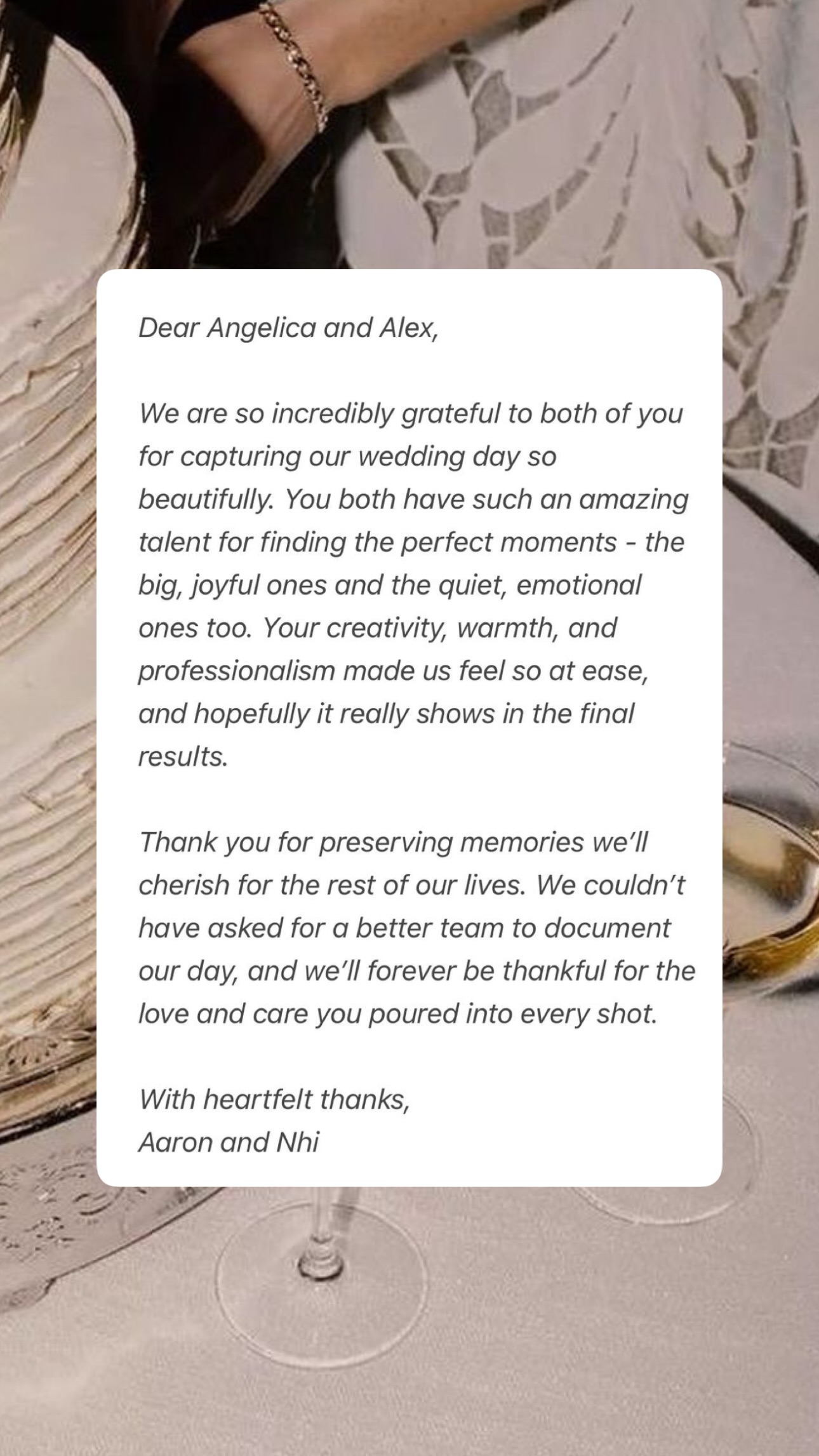 Dreamwood client review wedding photo 215